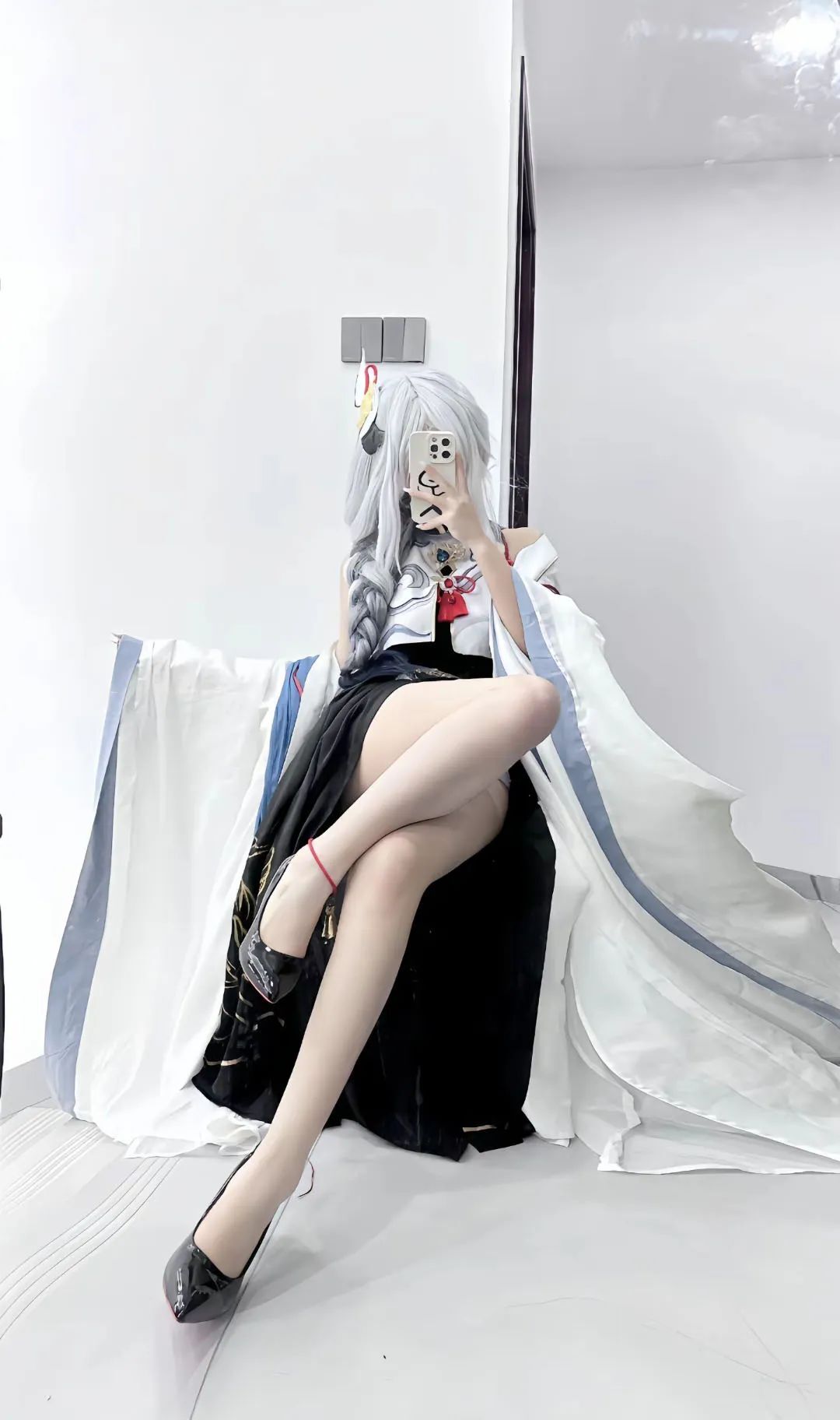 原神cso：黑丝+旗袍，小姨申鹤优雅高贵！青花瓷旗袍甘雨太清凉了！泳装绫华小草神让人狂喜！