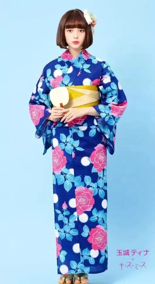 日美混血模特玉城TINA ，甜美可爱