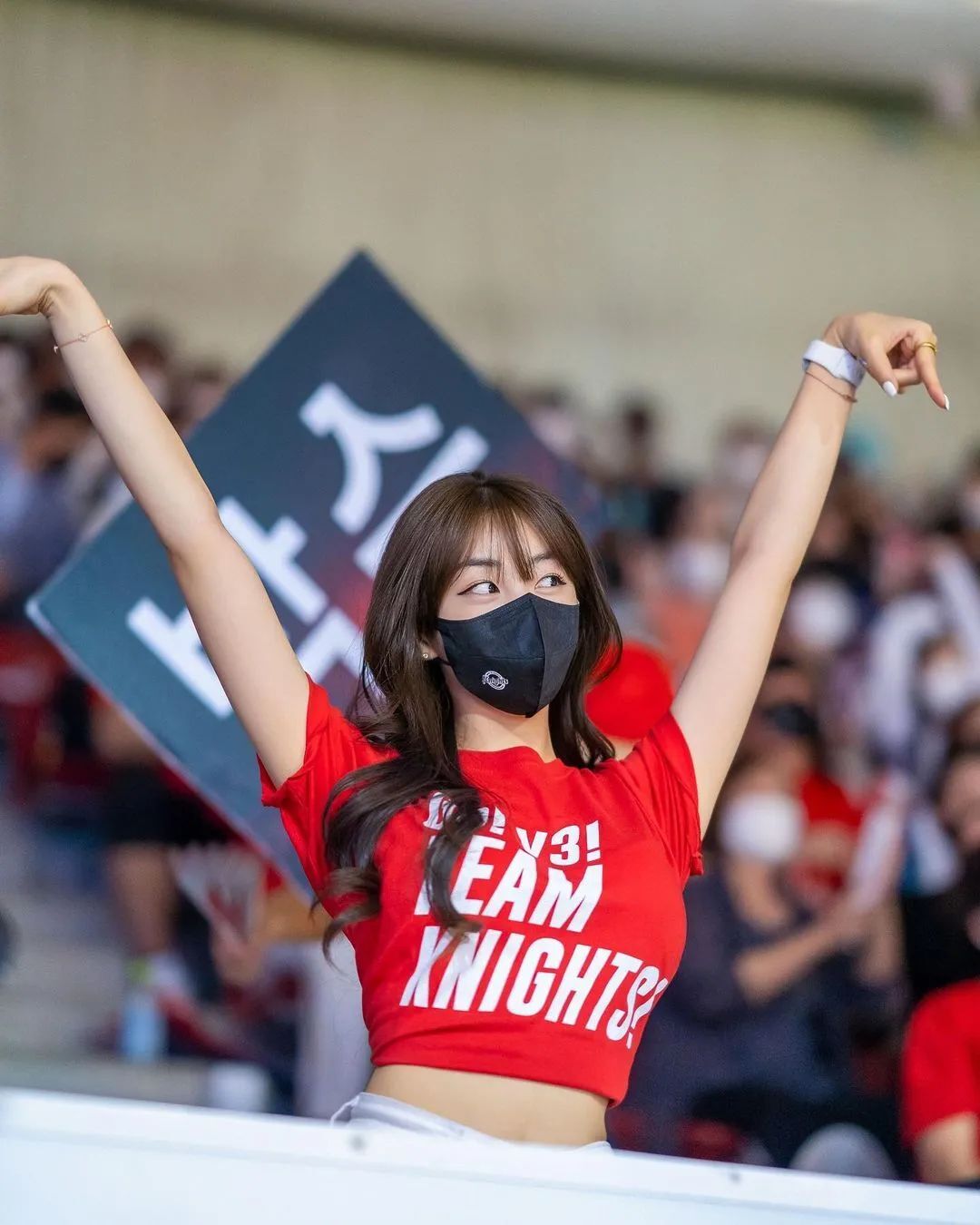 [仙女集]韩国最美啦啦队员，非她莫属了