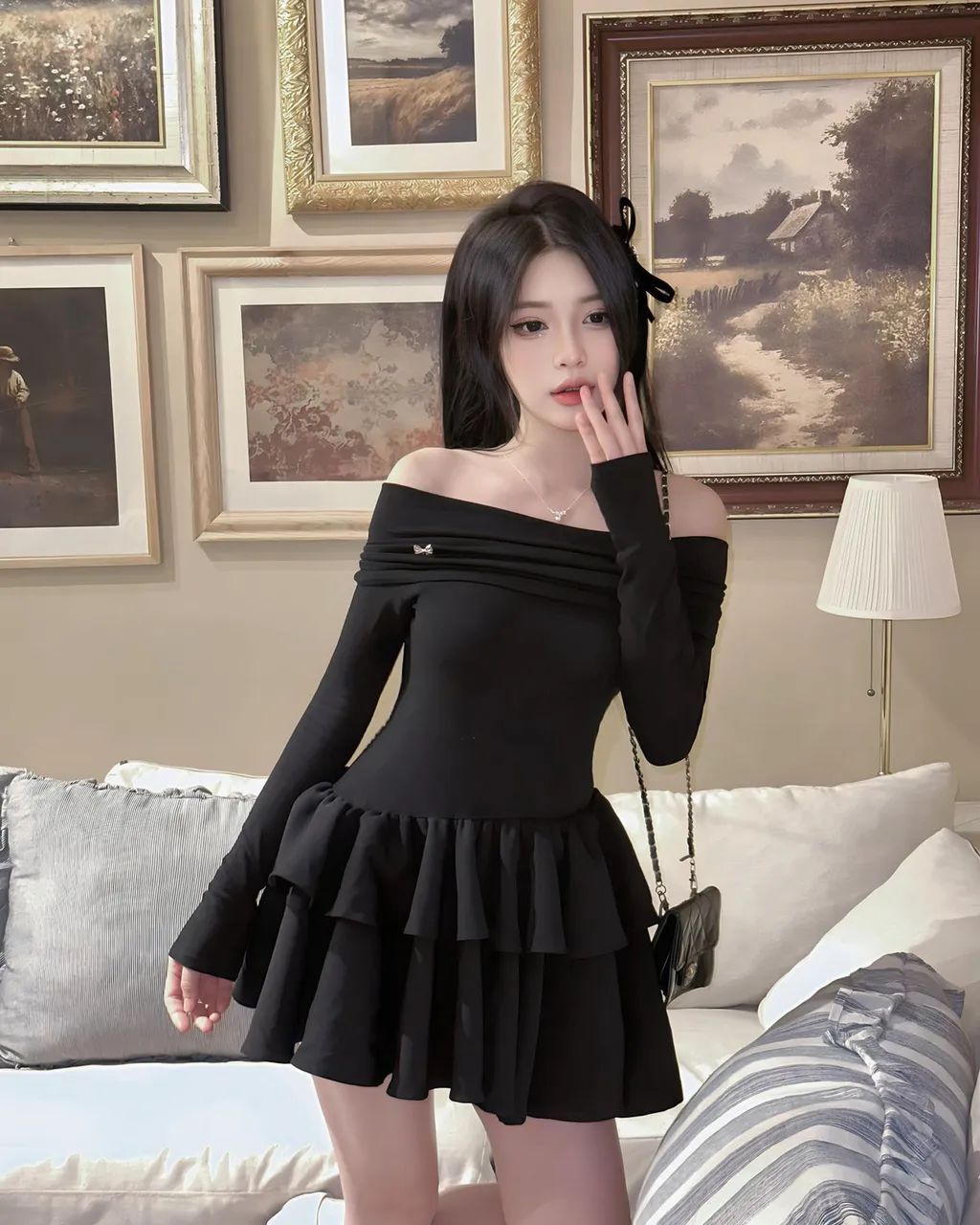 甜美淑女写真