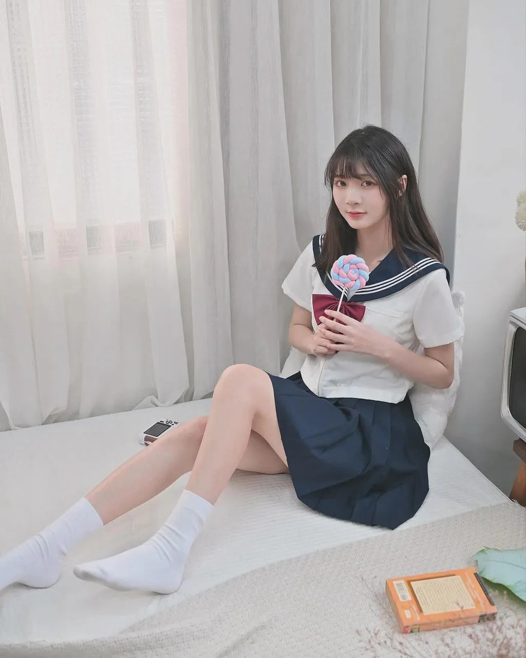 清纯JK短裙少女写真