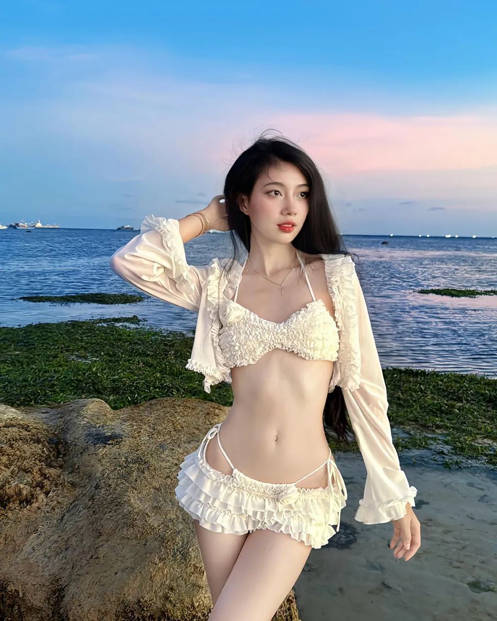 腰细腿又细又长