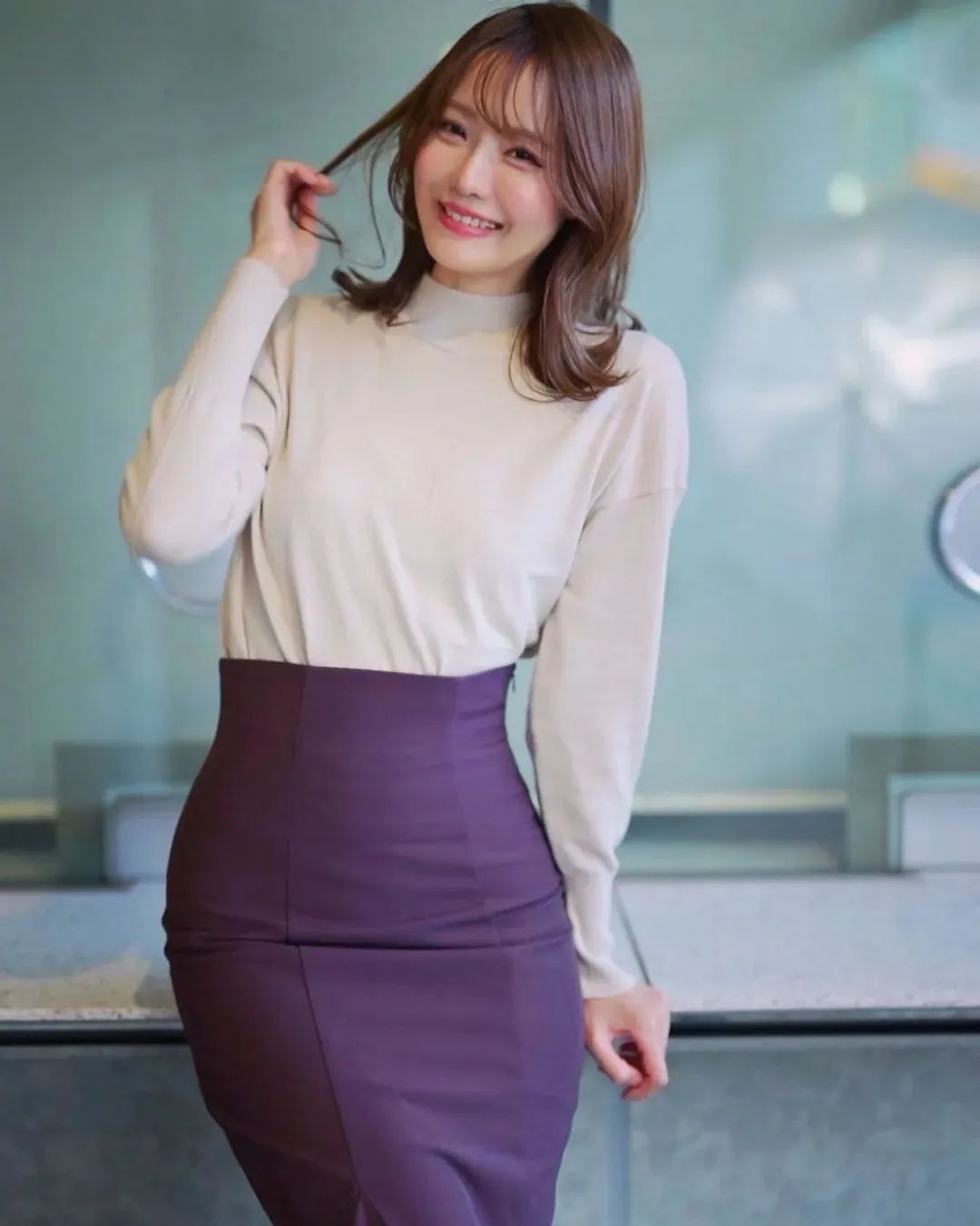 日本模持yuma，软萌可爱的轻颜系美女