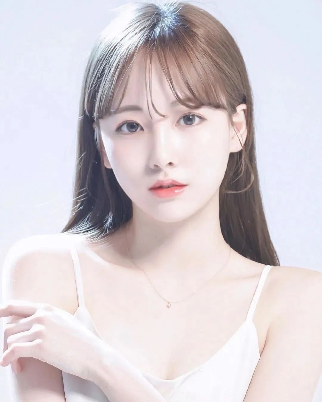 美女壁纸丨韩国邻家妹妹junghwa，甜美可人的小清新女神