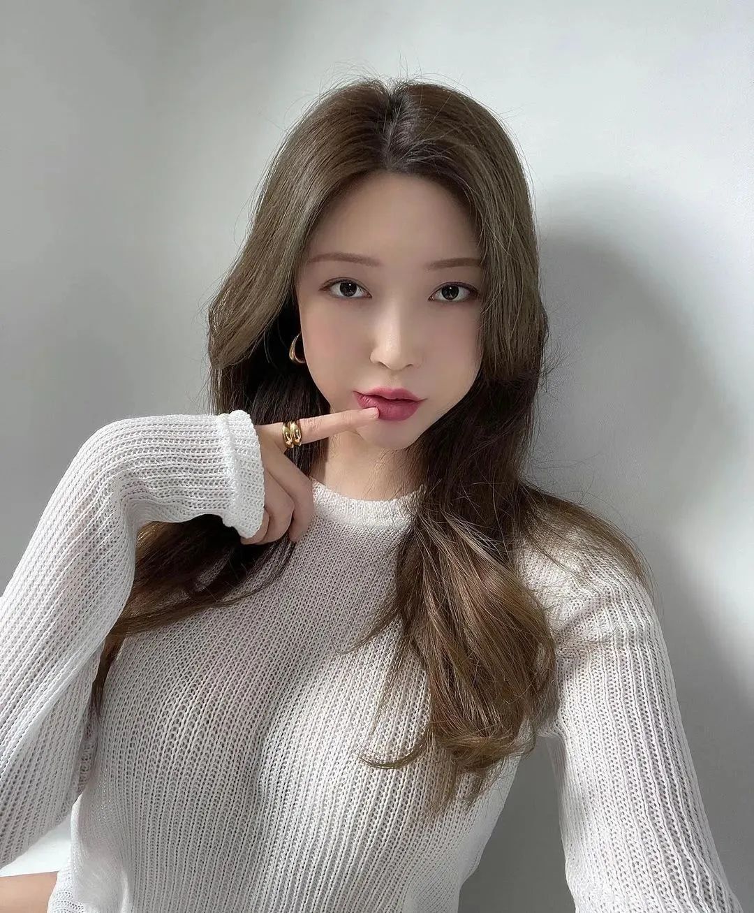 韩国第一名模崔素美，人气超高的网红美女