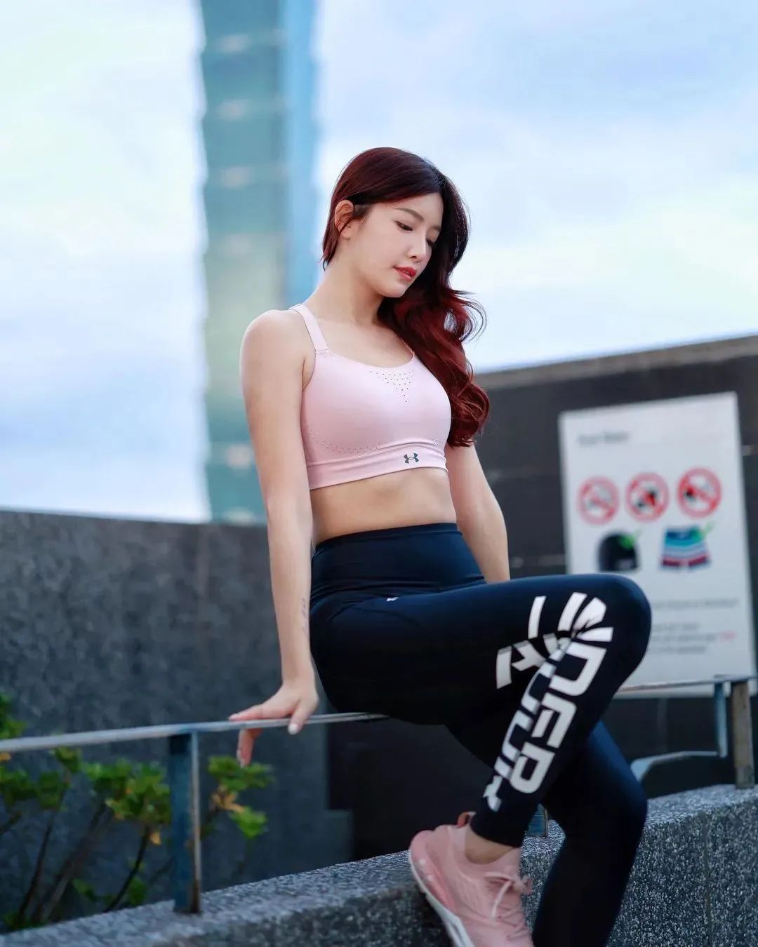 李恩菲，甜美可爱的“啦啦队女神”