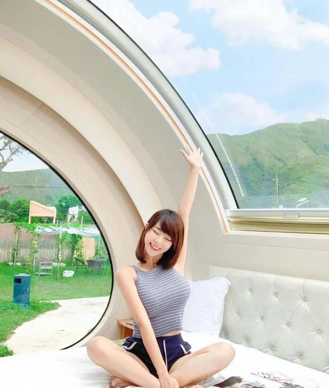苏宜，甜美可人的香港网红美女