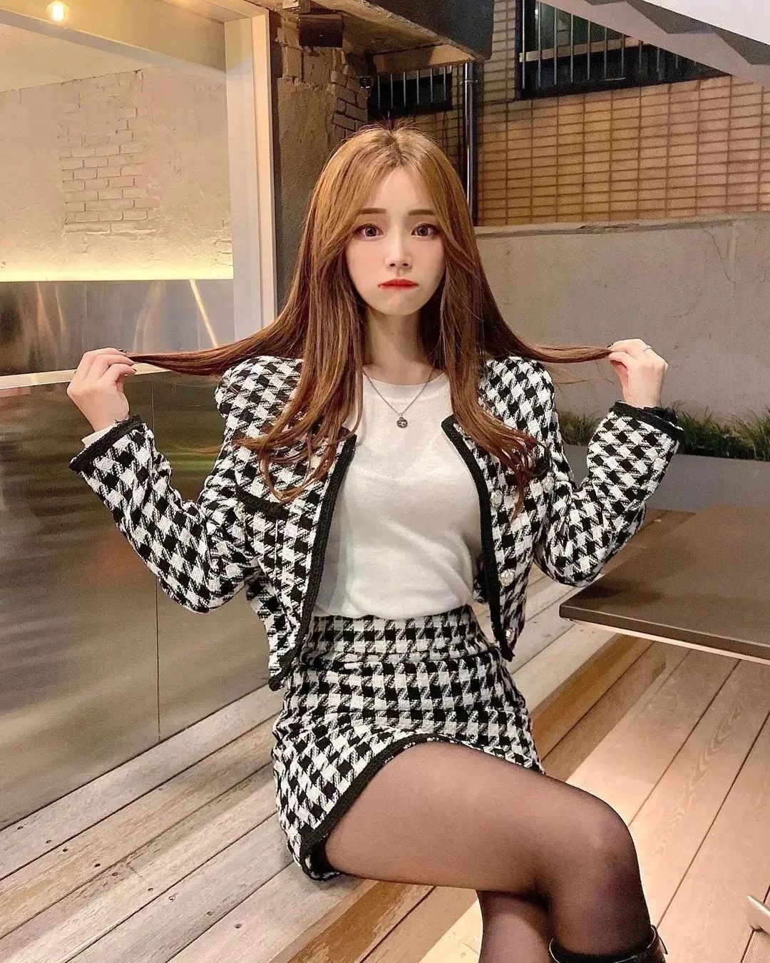 韩国网红duckzzi，可爱又性感的甜美系女神