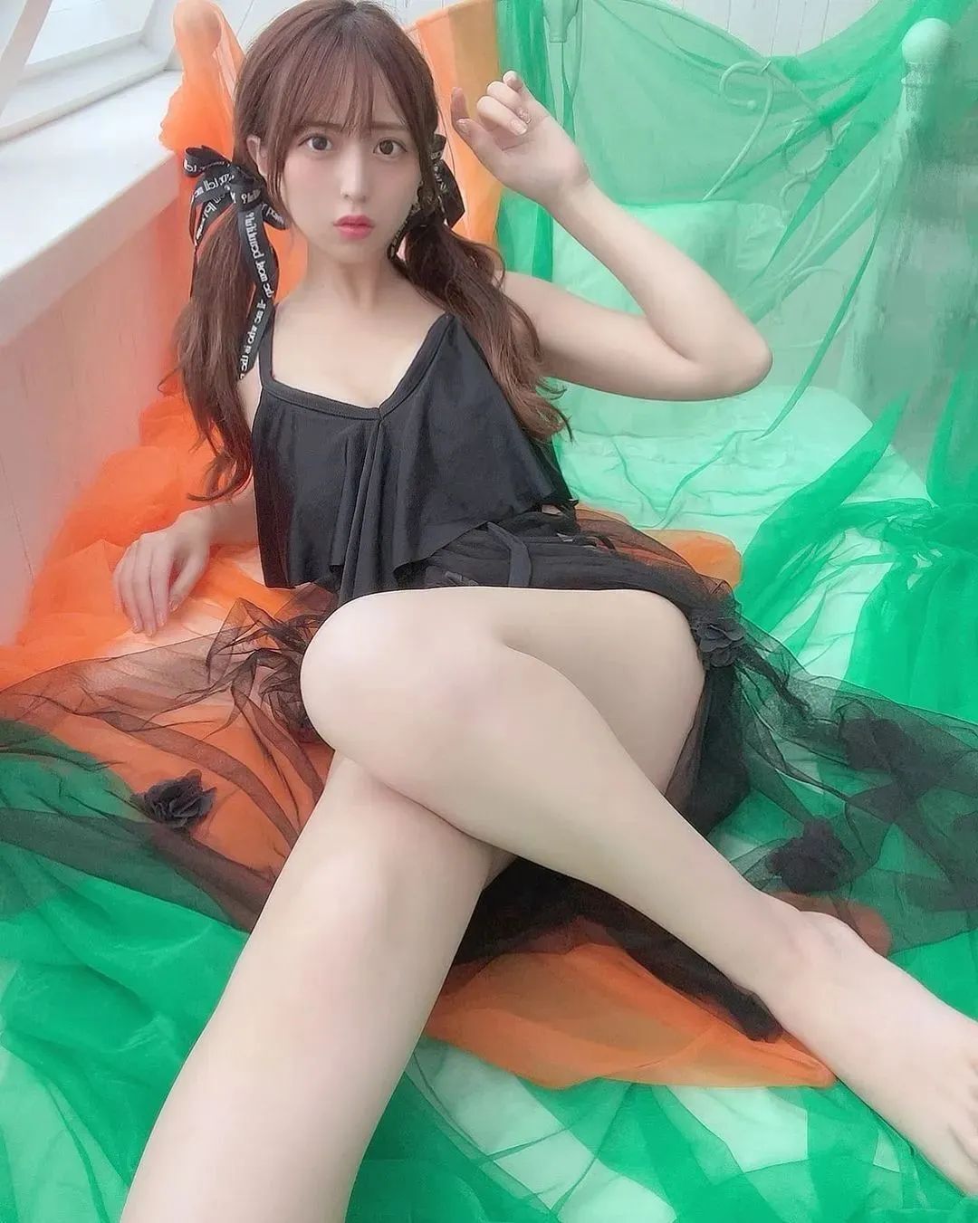 日本网红竹内星菜，清纯可爱的日本最美女画家