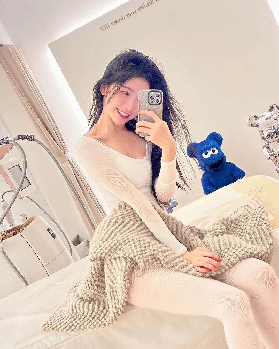 马来西亚网红张安琪，甜美又性感的气质女神