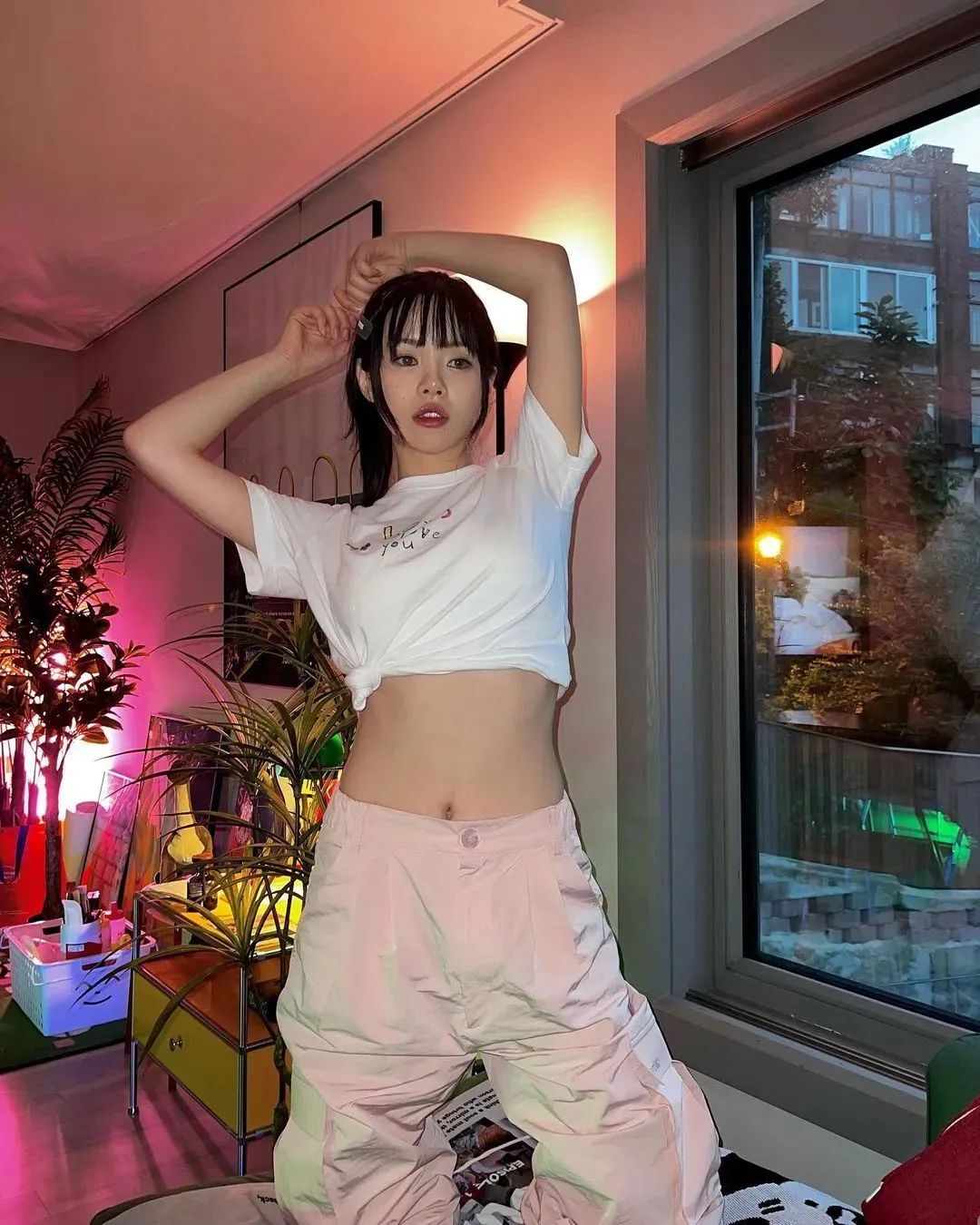 韩国网红金正炫，火辣性感的甜美系女神
