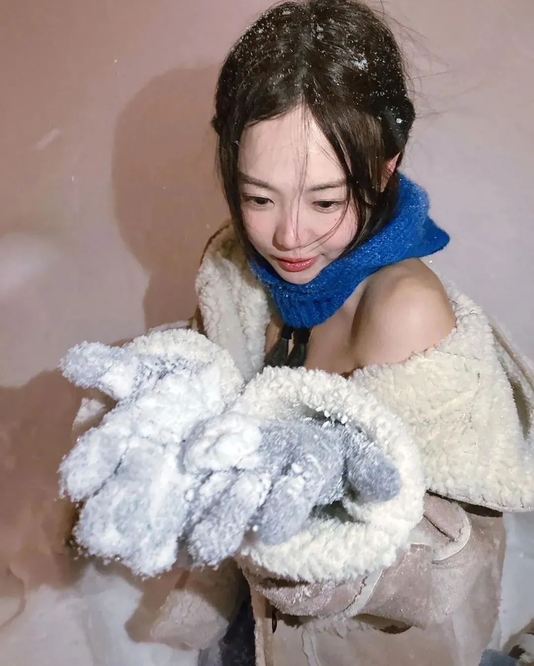 韩国美女kisy，拥有清纯可爱脸蛋的甜美辣妈