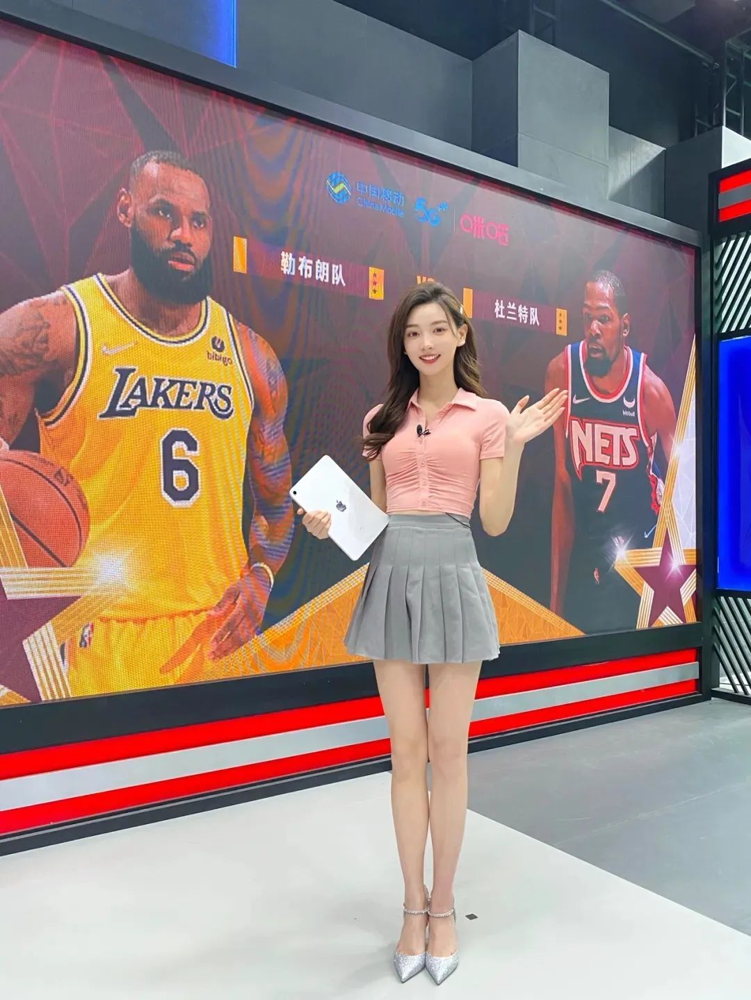 国产网红 | 金佳悦，甜美又迷人的NBA女主播