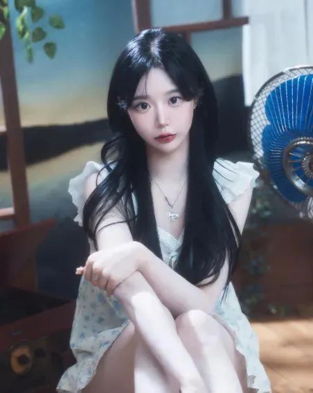 韩国网红 | flowater，甜美又可爱的颜值系女神