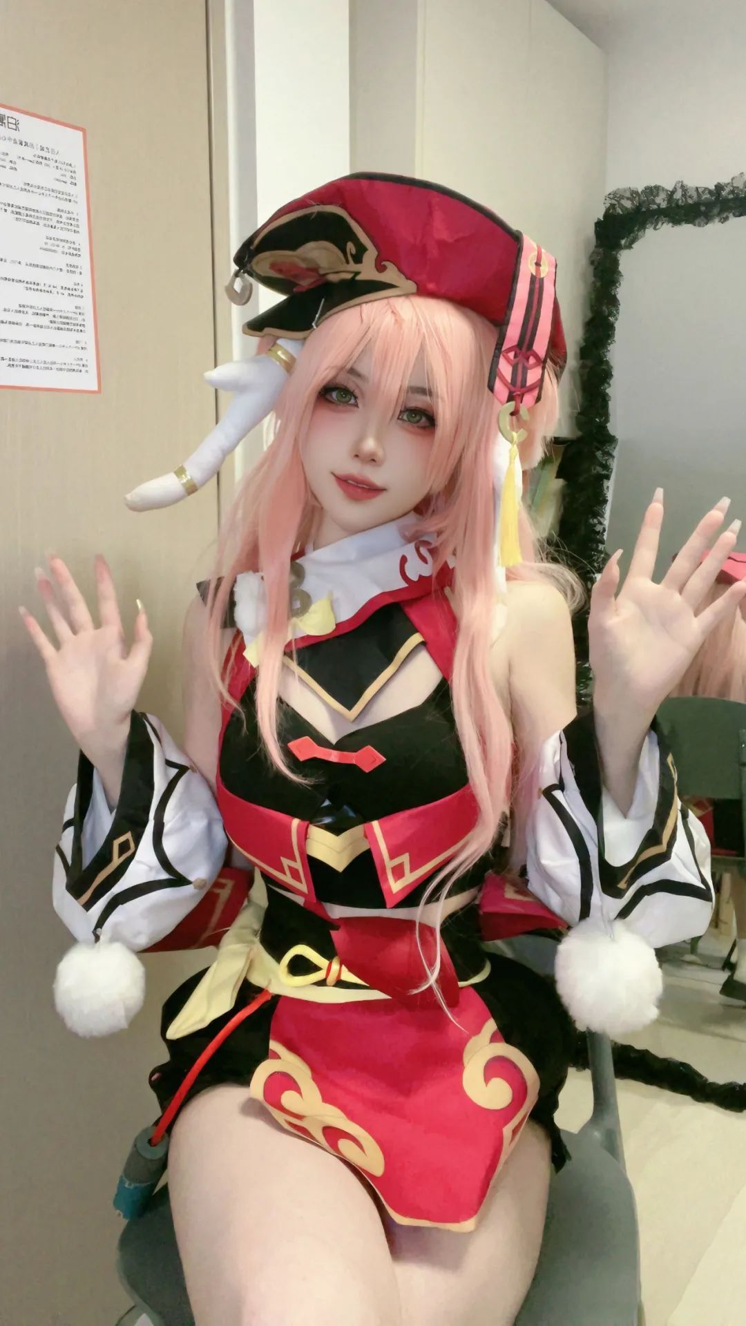 原神cos：年轻时期的萍姥姥太漂亮了！花嫁神子真顶！小草神终于长大了！