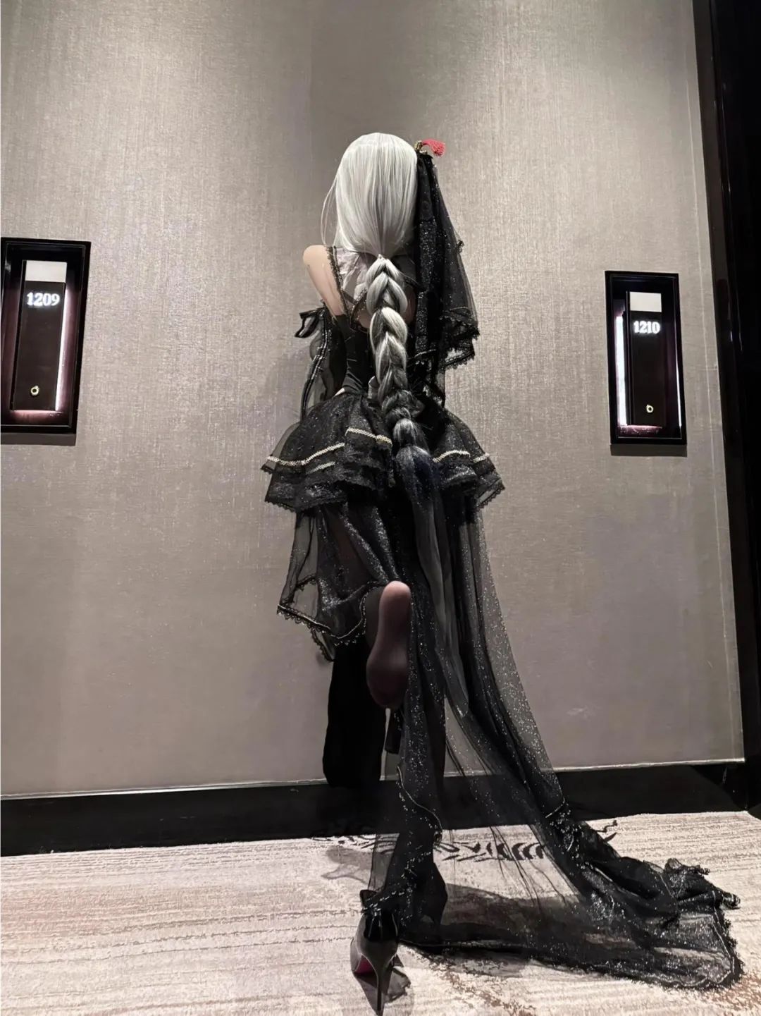 原神cos：黑丝+皮裤，兔女郎甘雨太好看了！黑丝旗袍莫娜！赛车服申鹤让人狂喜！