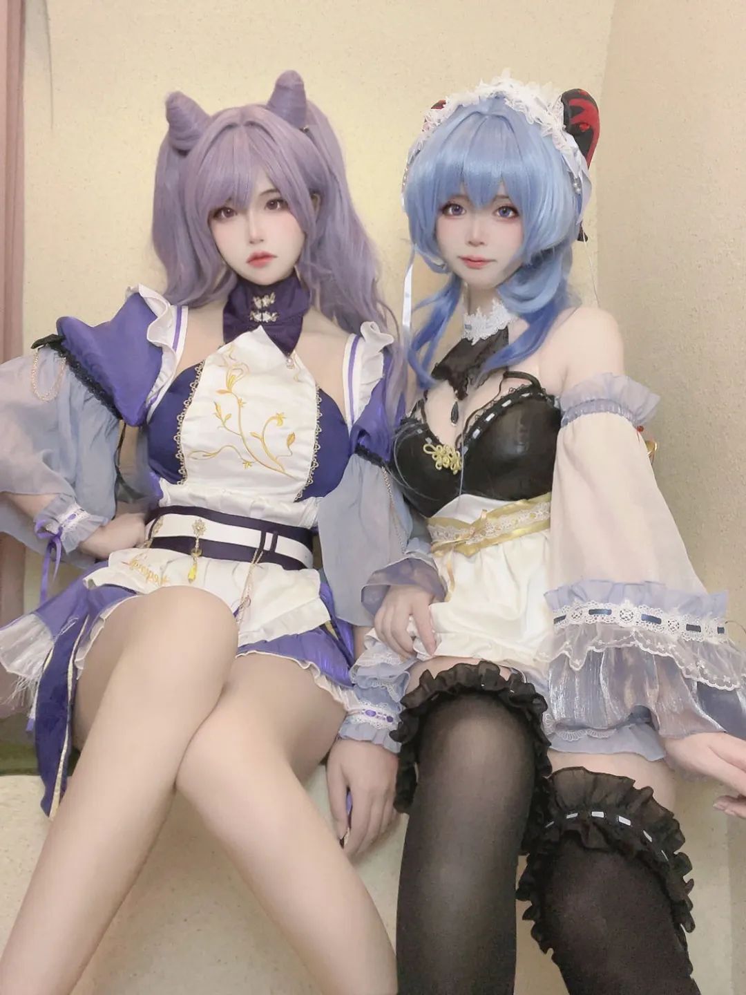 原神cos：白丝护士装刻晴，ol制服雷神太御了！包臀裙申鹤，泳装八重神子让人狂喜！