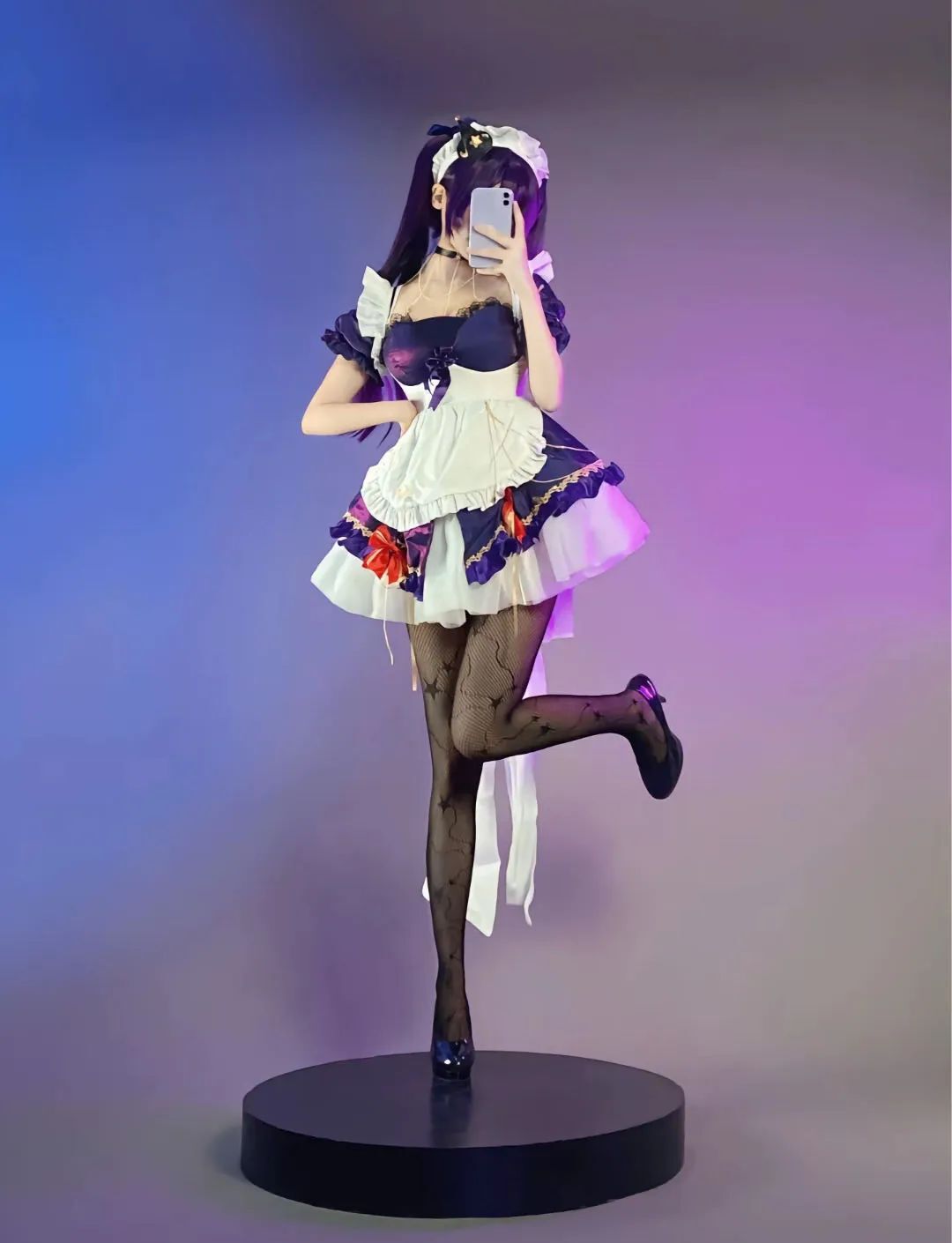 原神cos：白丝+护士装，刻晴让人狂喜！黑丝旗袍甘雨，ol制服雷神，双马尾女仆莫娜！
