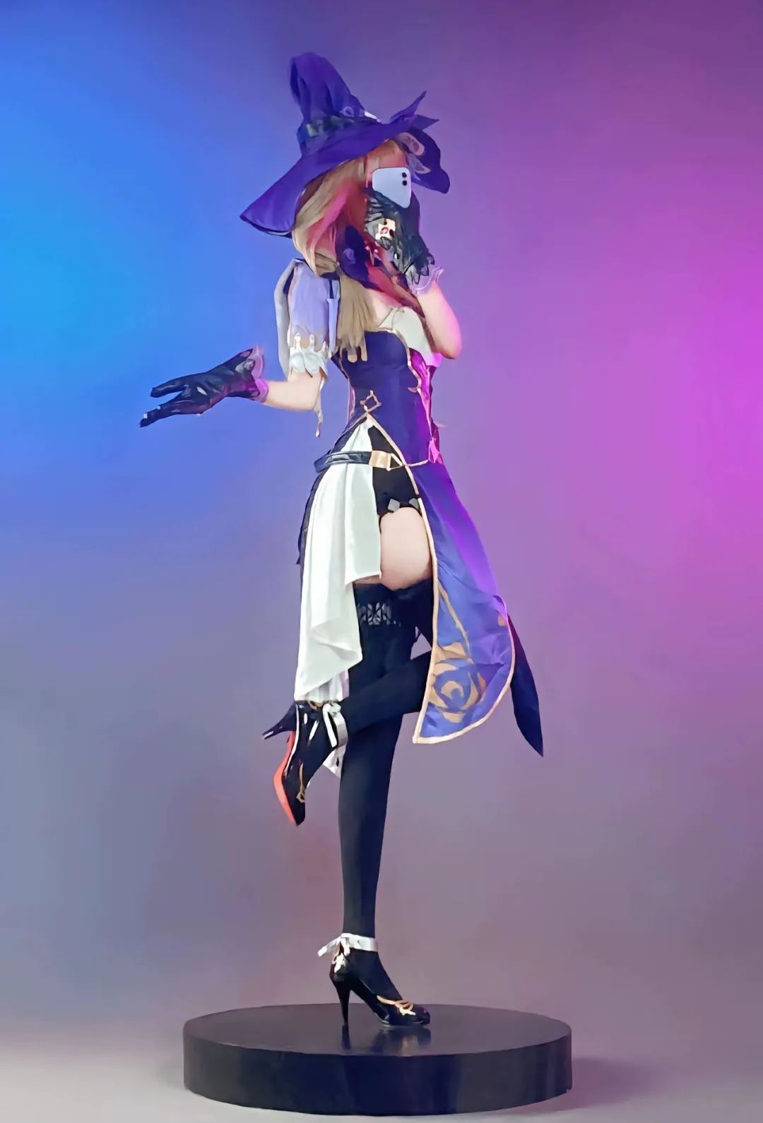 原神cos：白丝+护士装，刻晴让人狂喜！黑丝旗袍甘雨，ol制服雷神，双马尾女仆莫娜！