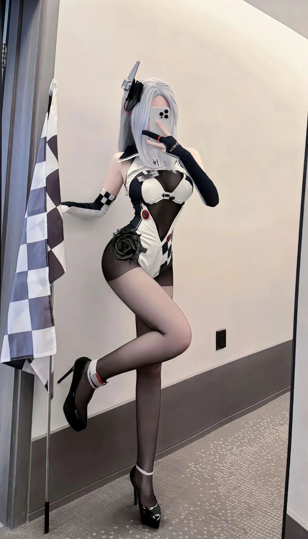 原神cos：白丝+修女服，八重让人狂喜！兔女郎心海，赛车女郎申鹤，大长腿雷神太顶了！