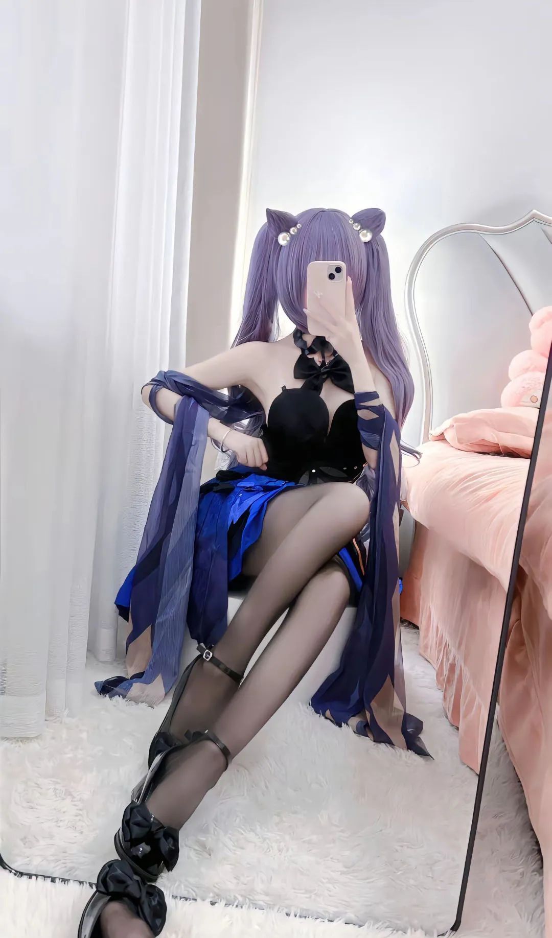 原神cos：白丝+修女服，八重让人狂喜！兔女郎心海，赛车女郎申鹤，大长腿雷神太顶了！