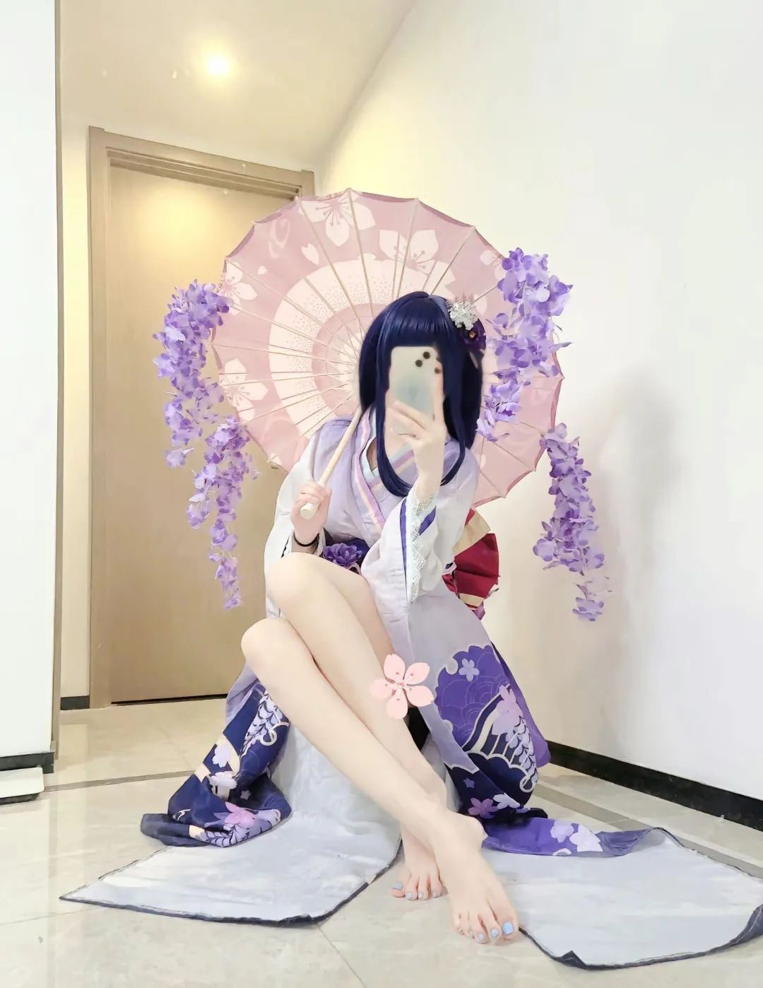 原神cos：女仆装申鹤太可爱了！白丝和服雷神太顶了！白丝婚纱刻晴绫华让人狂喜！