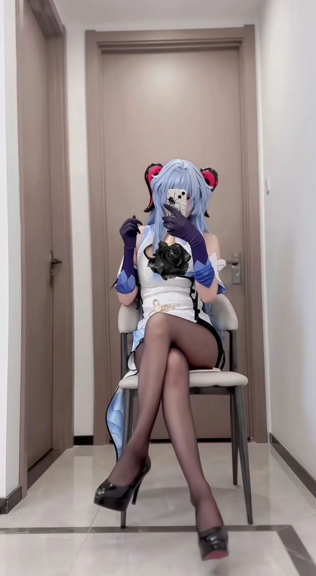 原神cos：女仆装申鹤太可爱了！白丝和服雷神太顶了！白丝婚纱刻晴绫华让人狂喜！