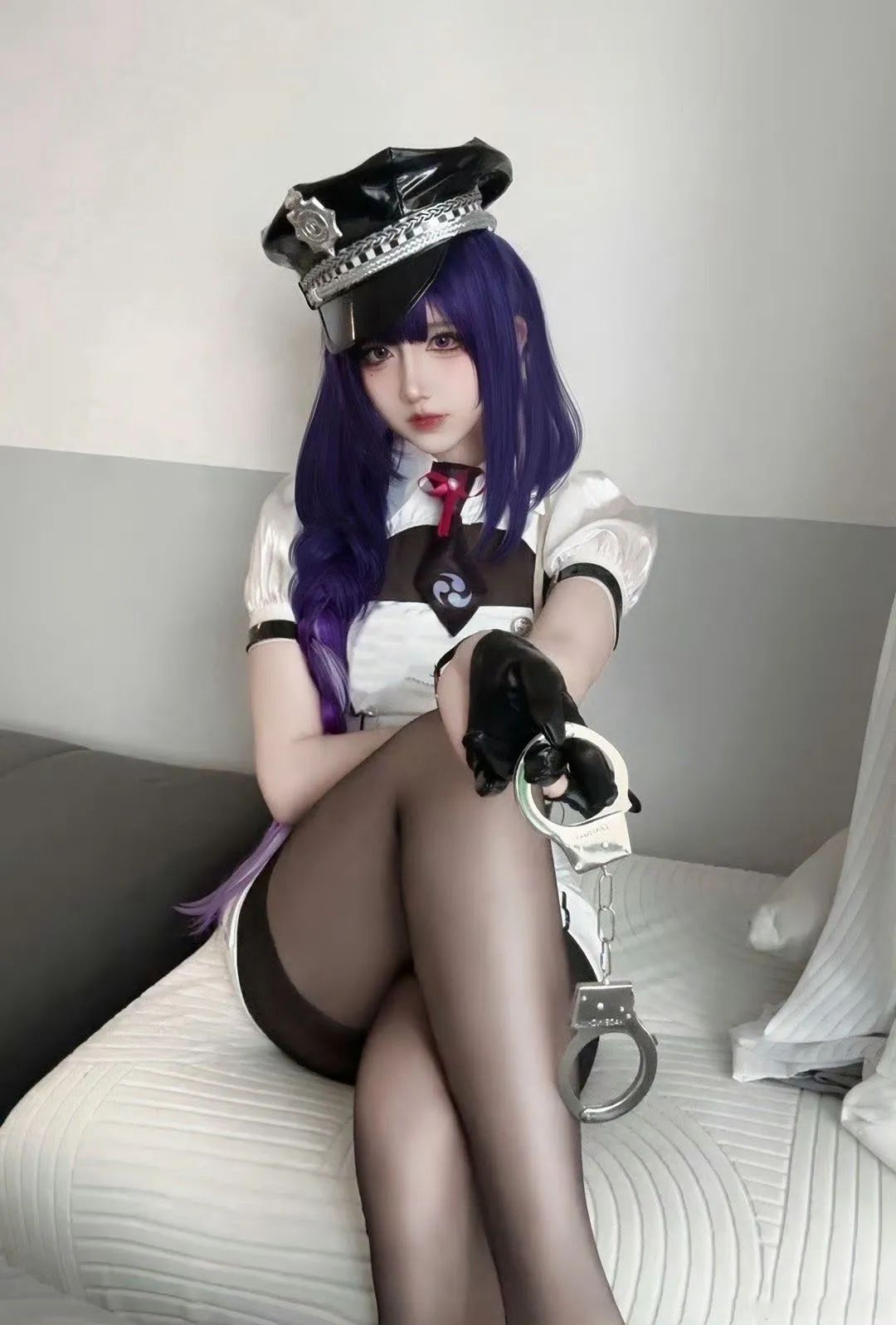 原神cos：白丝+制服，护士刻晴太美了！OL制服雷神太顶了！申鹤仙女装让人狂喜！