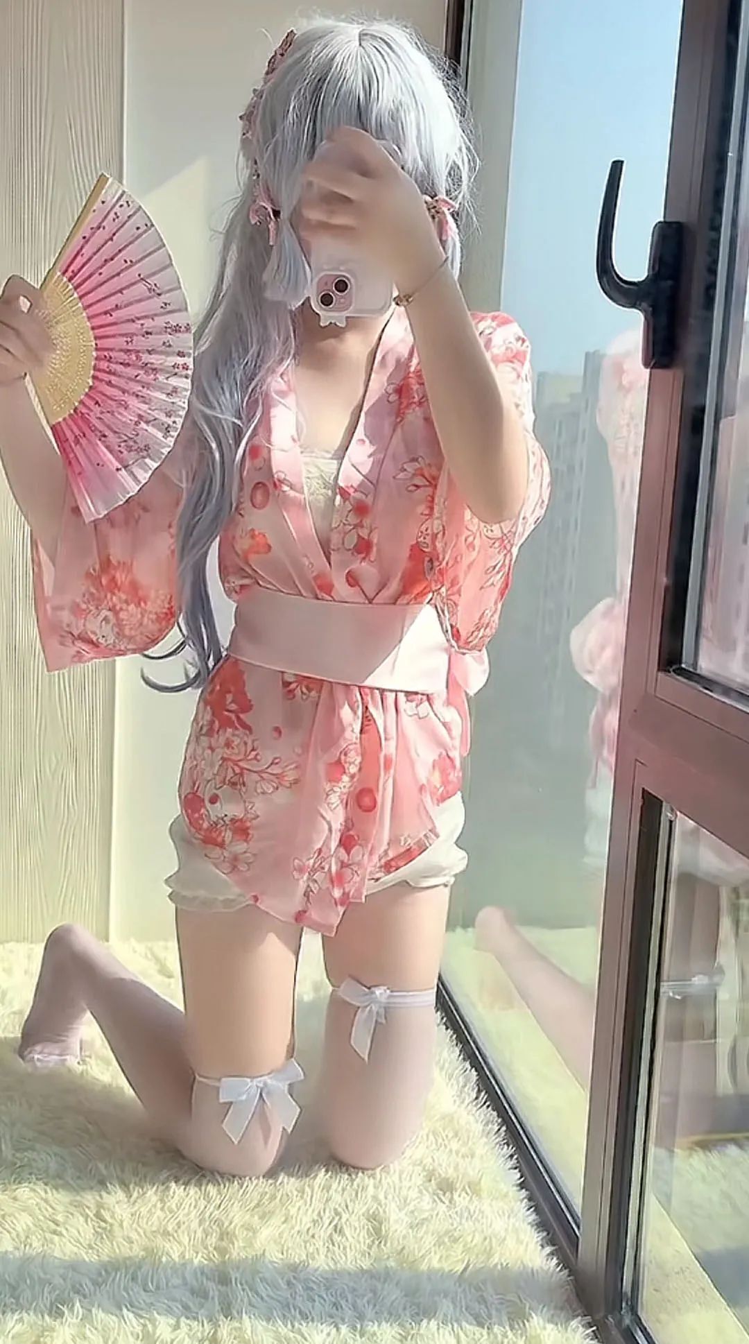 原神cos：白丝+和服，绫华太美了！兔女郎心海，女仆雷神让人狂喜！白丝连衣裙神子太顶了！