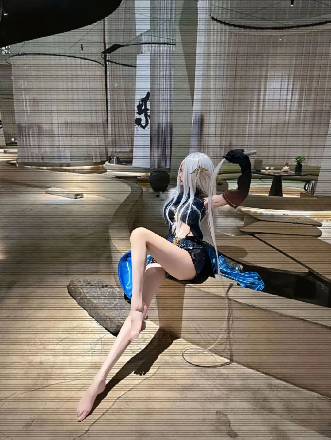 原神cos：白丝+JK，水手服绫华可爱爆了！黑丝皮裤雷神，修女服神子，旗袍小姨申鹤让人狂喜！
