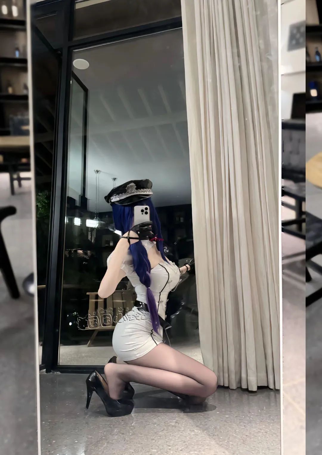 原神cos：黑丝+制服，雷神太御了！兔女郎甘雨，公主裙刻晴太俏皮了！JK绫华，黑丝纱裙申鹤美翻！