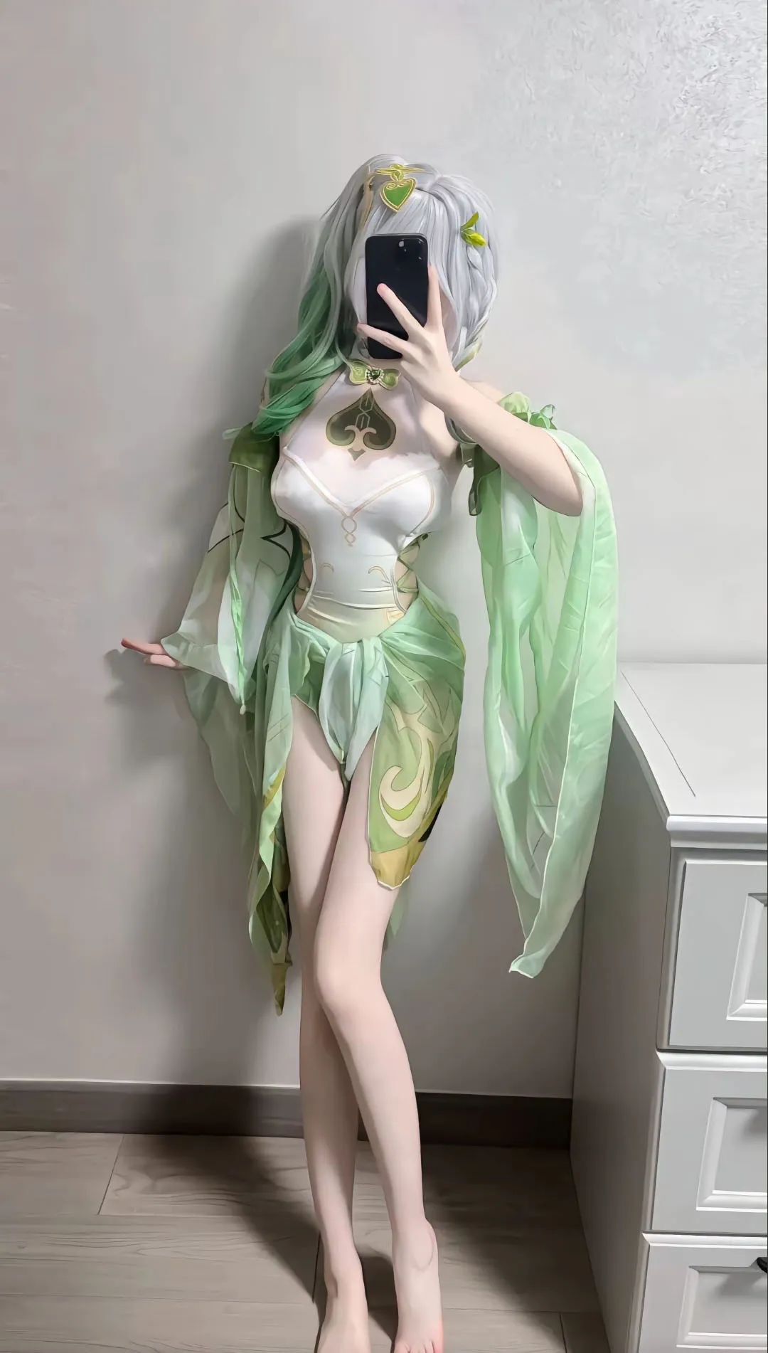 原神cos：黑丝+皮鞭，雷神化身搜查官！兔女郎甘雨太魅惑了！水手服绫华，单边白丝神子让人狂喜！