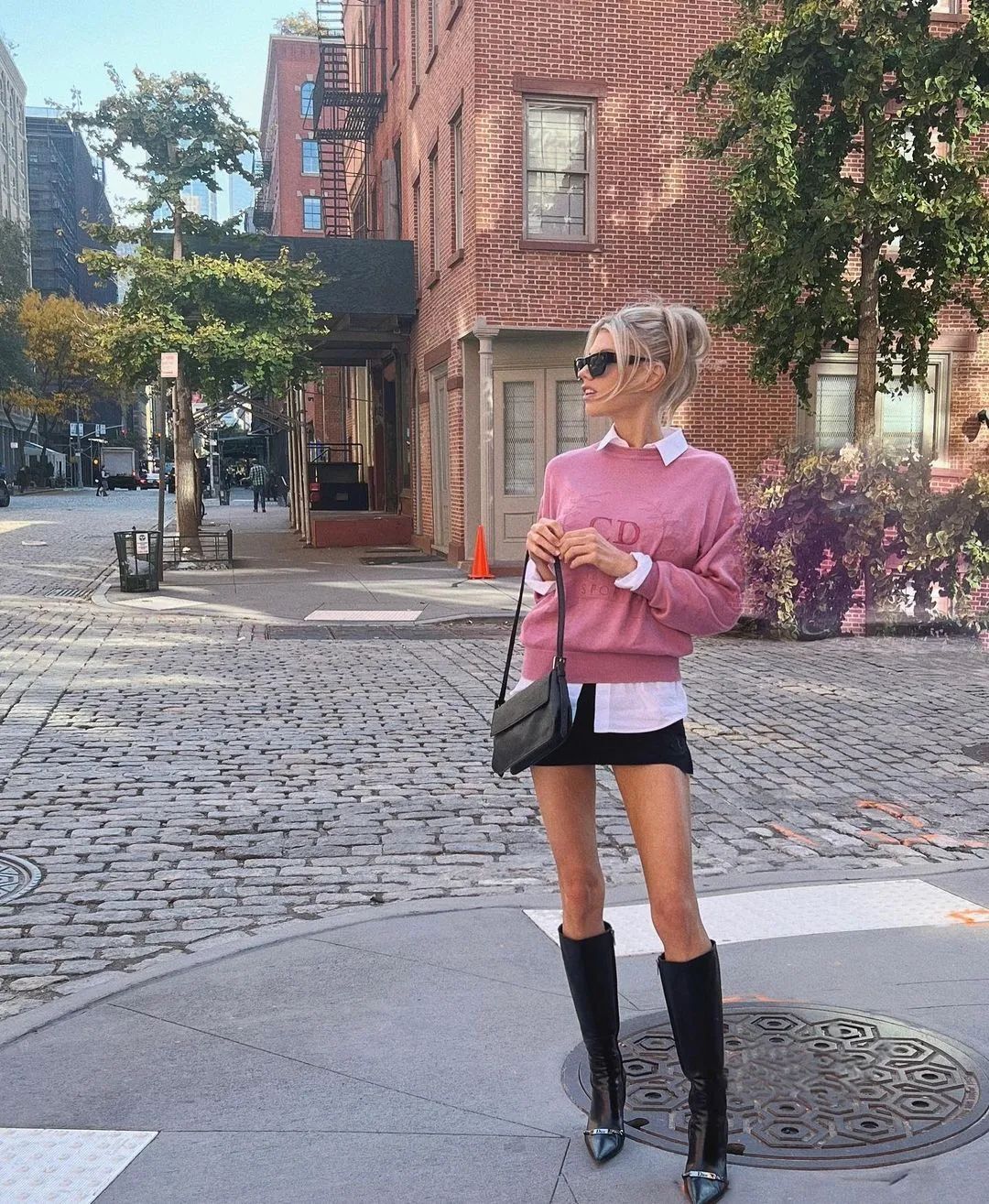 超模Charlotte McKinney | 街拍穿搭呈现出美式性感之风