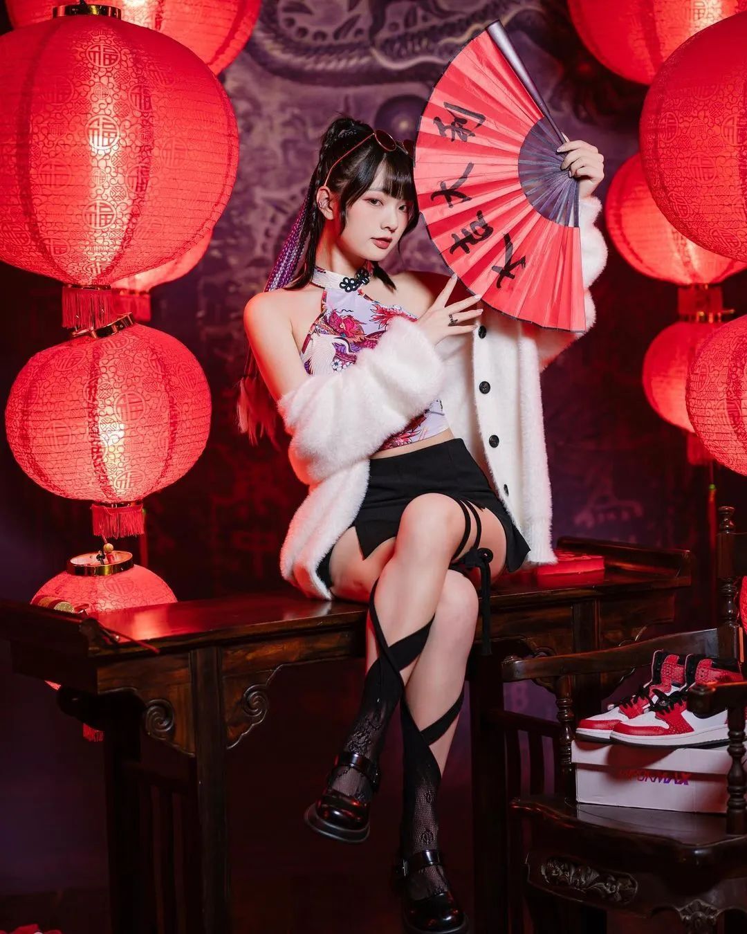 [仙女集]身披湖人23号可爱性感台妹