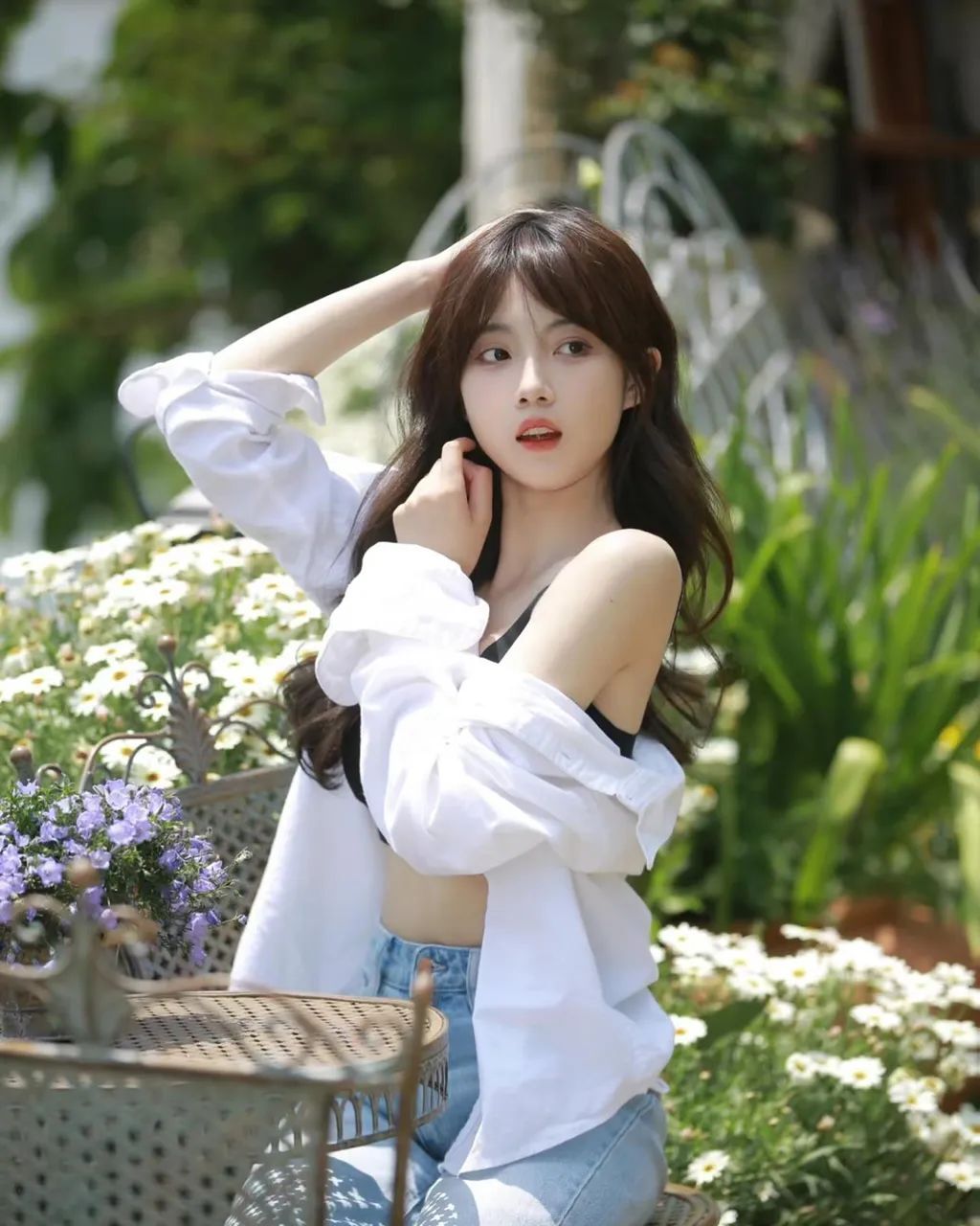清纯甜美