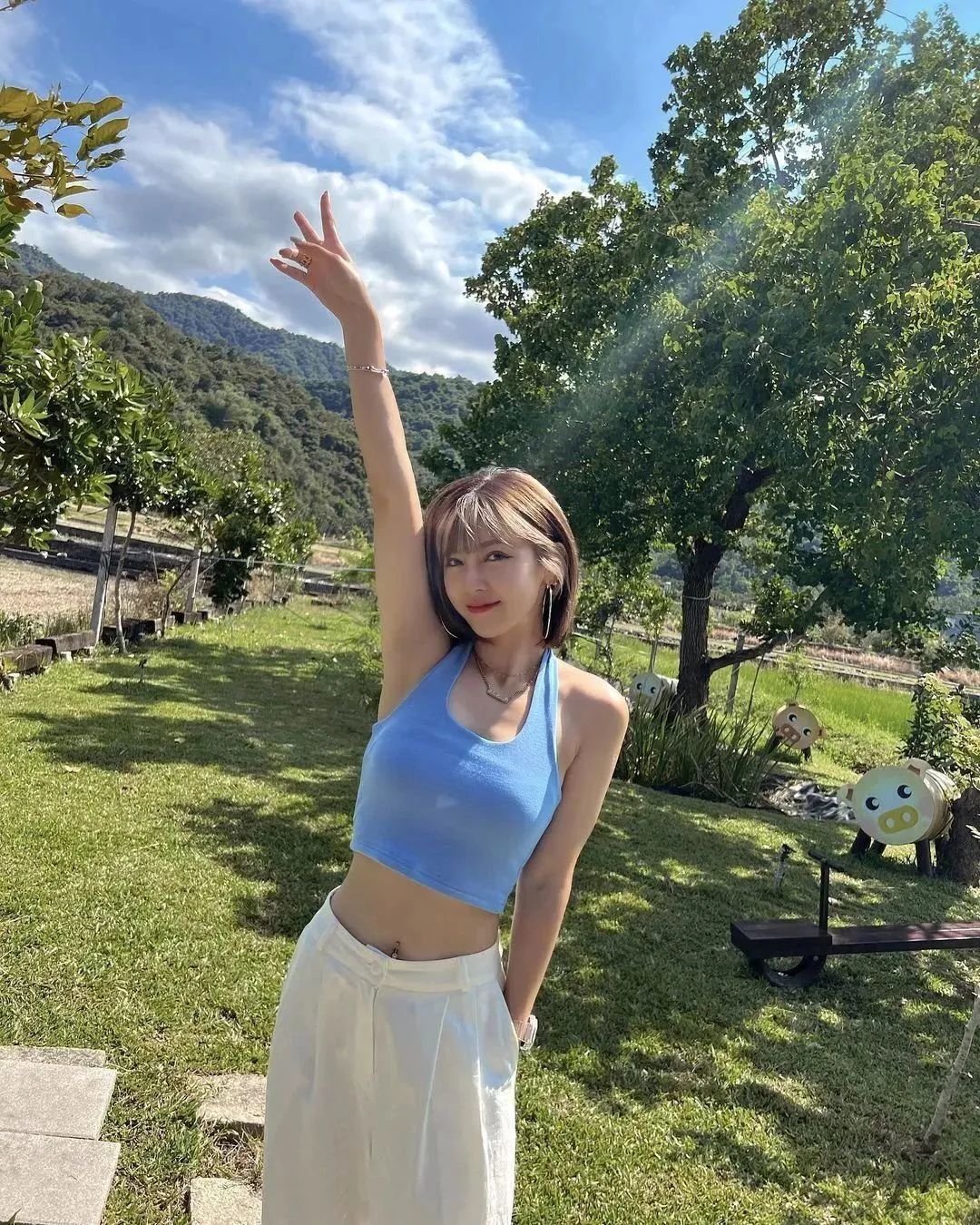苏云钰，甜美可人的啦啦队女神