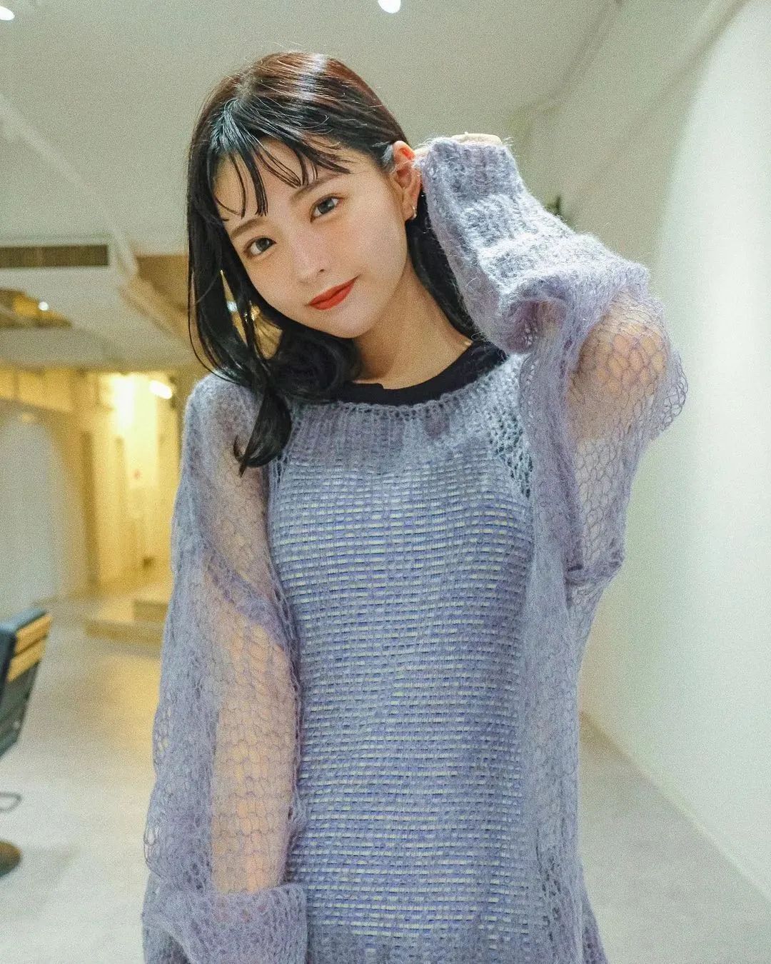 日本网红sarimaru，甜美可爱的小美女