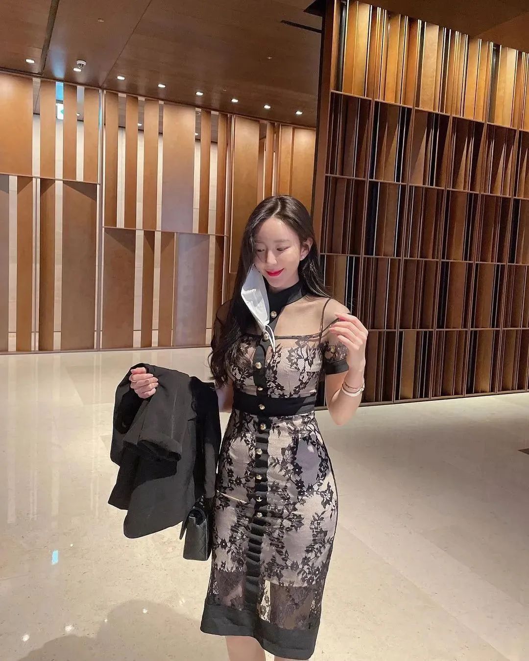 韩国网红lecomme，甜美性感的美妆博主