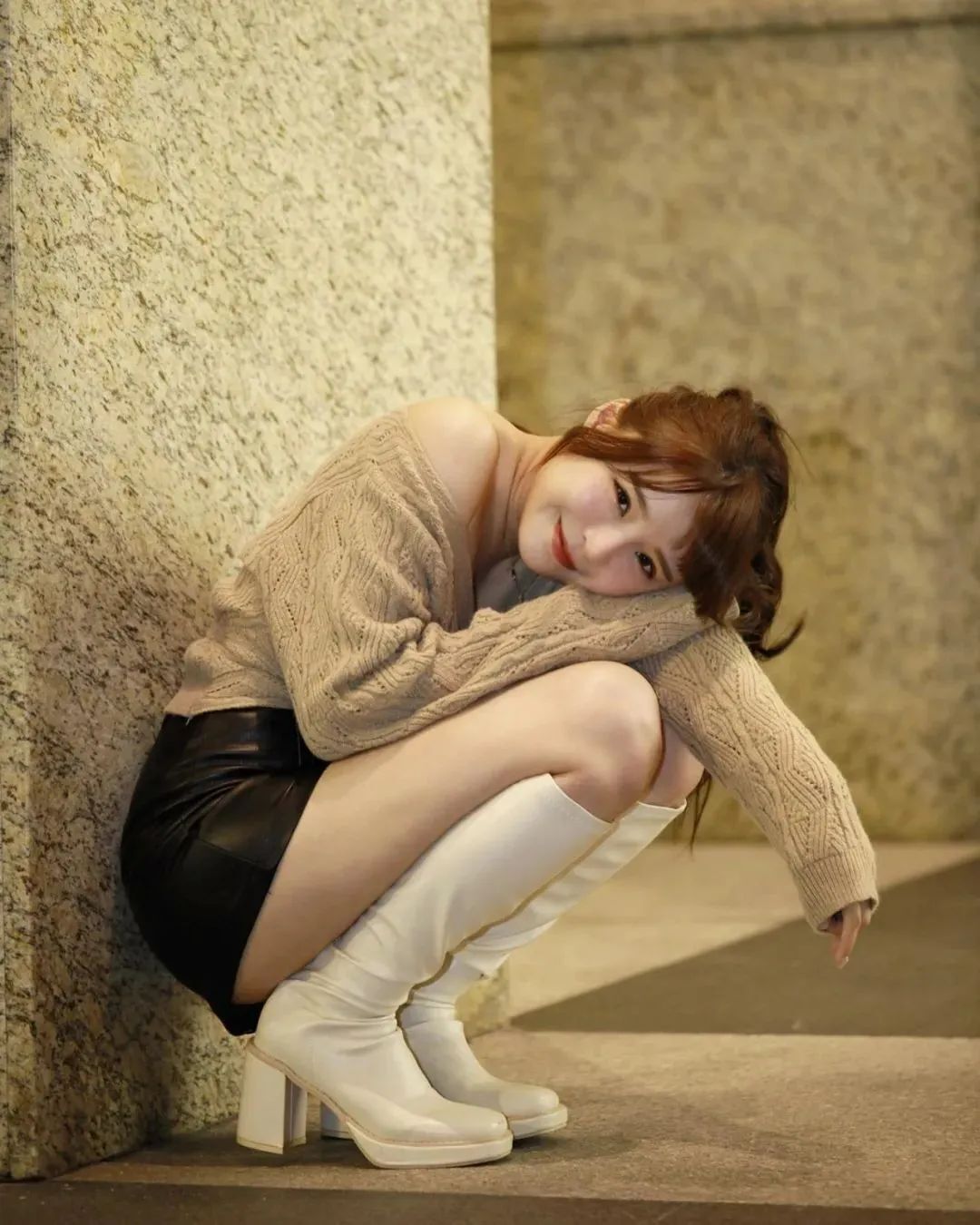 台湾网红吴婕安，拥有天使童颜的她，被网友称其为“呆萌女神”