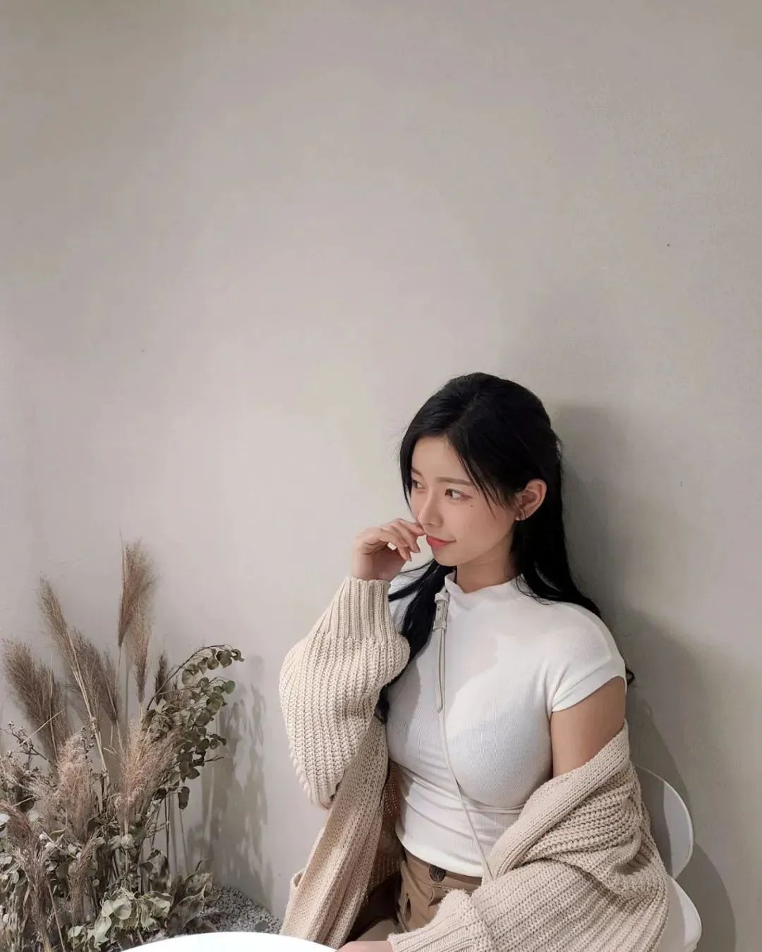 韩国网红主播恩优花,甜美又性感的气质女神