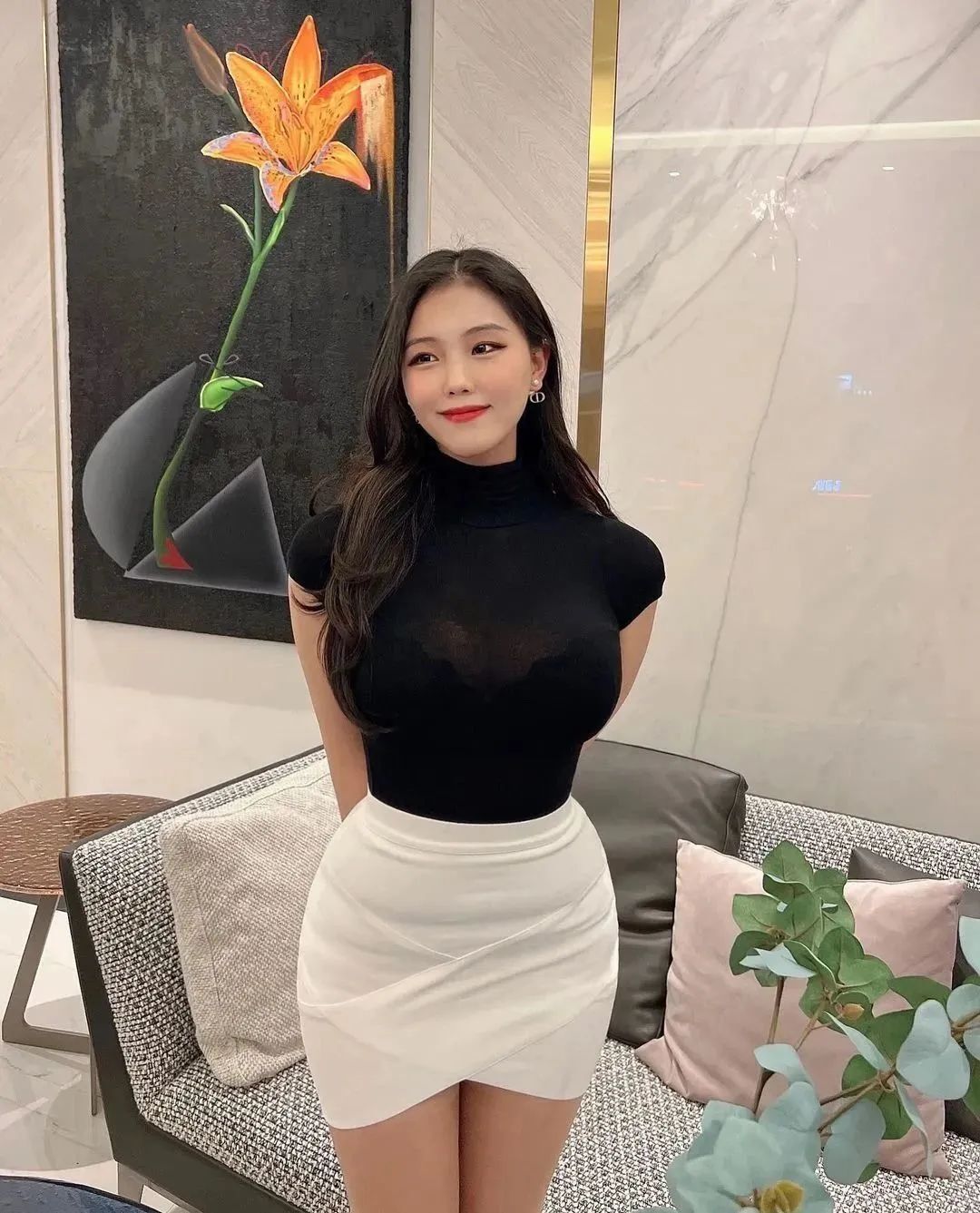 韩国网红dearjung，微胖女神的天花板