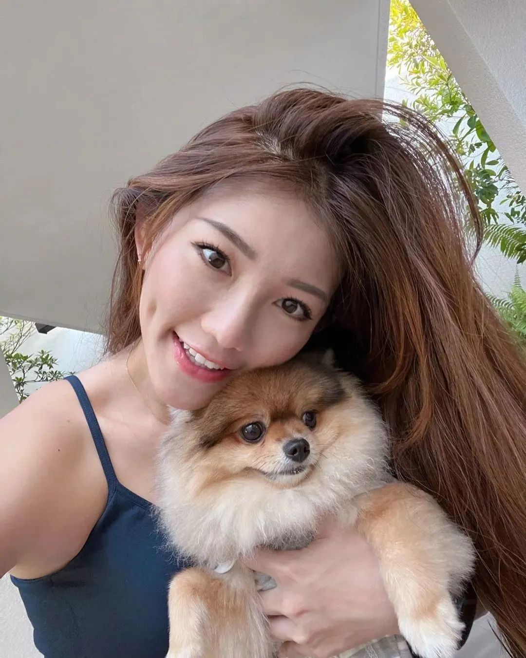 马来西亚网红彩宁，甜美又性感的健身女神