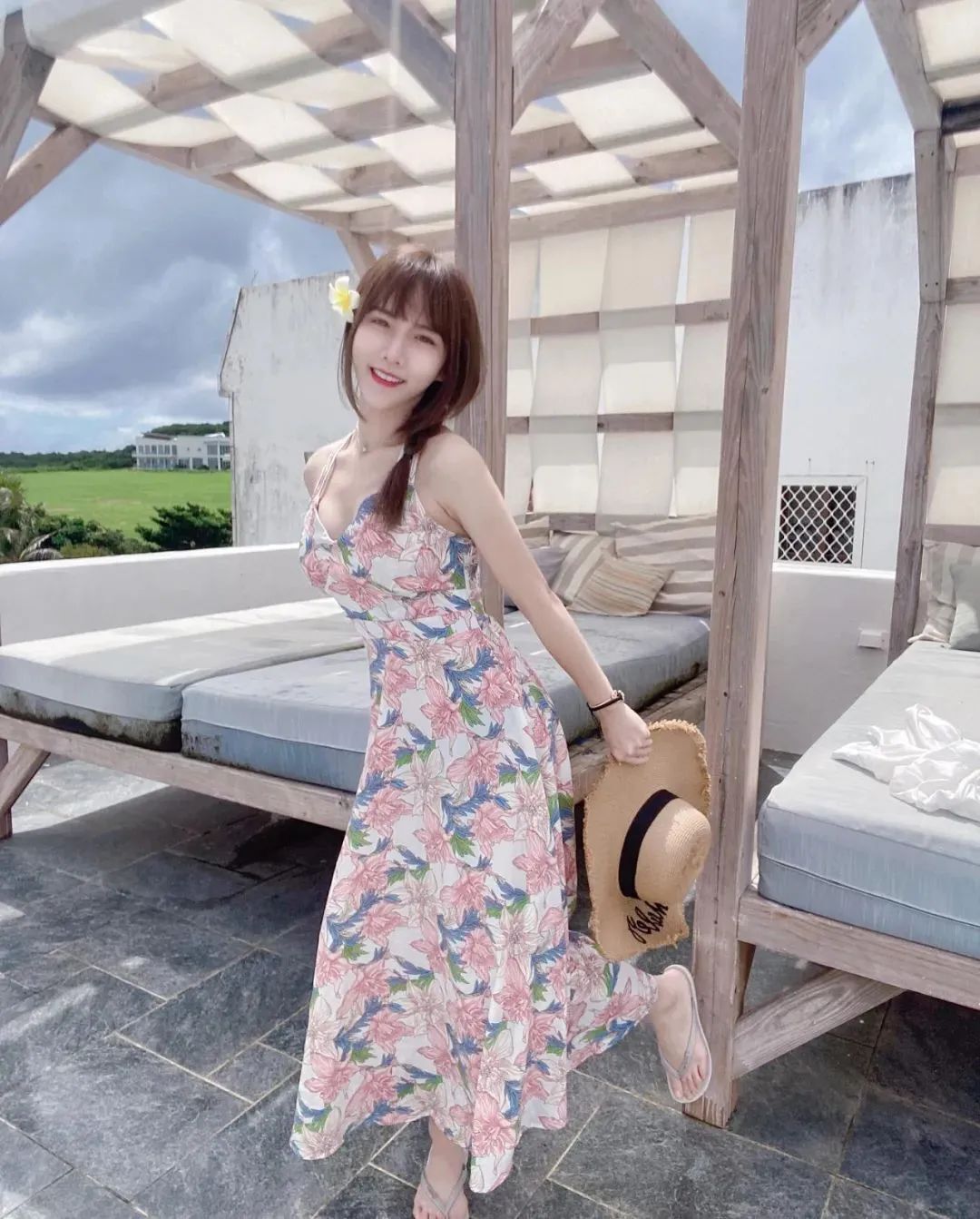 台湾网红王俪洁，甜美又性感的啦啦队女神