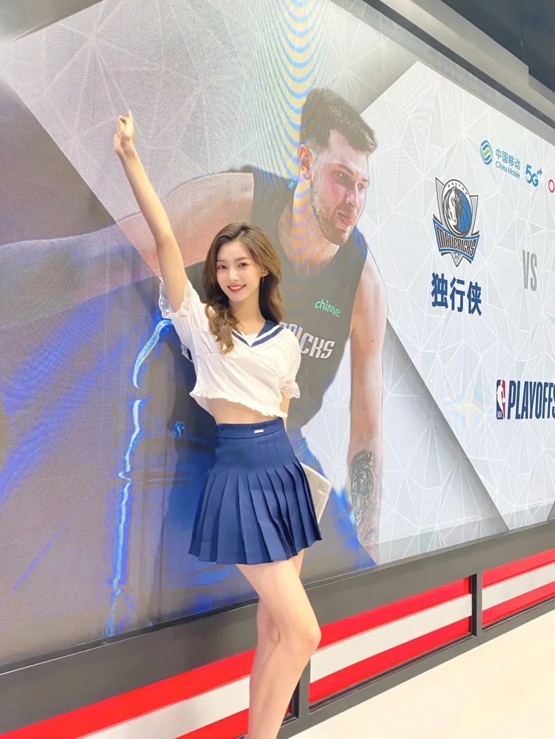 国产网红 | 金佳悦，甜美又迷人的NBA女主播