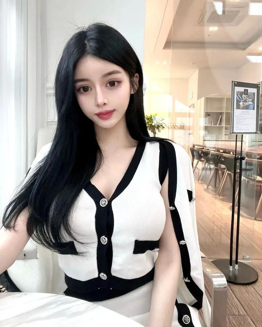 韩国网红 | deblanc，清纯可爱的小清新女神