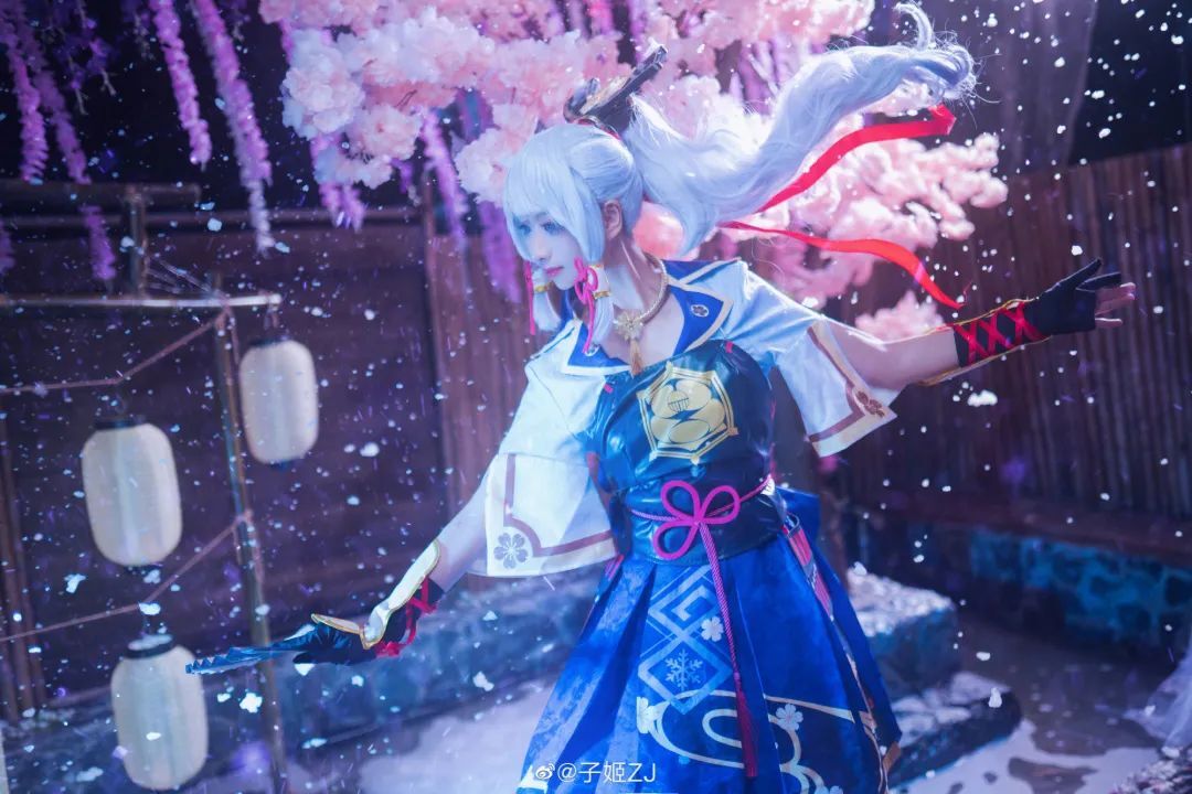 cosplay：原神-神里绫华
