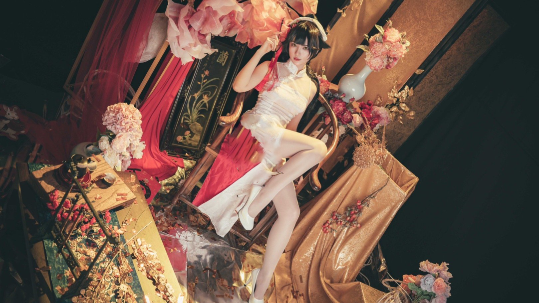cosplay：【碧蓝航线】高雄·春之意