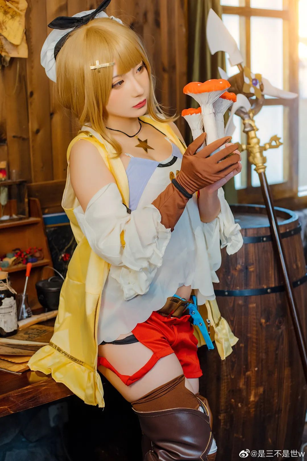 cosplay：莱莎的炼金工房  莱莎