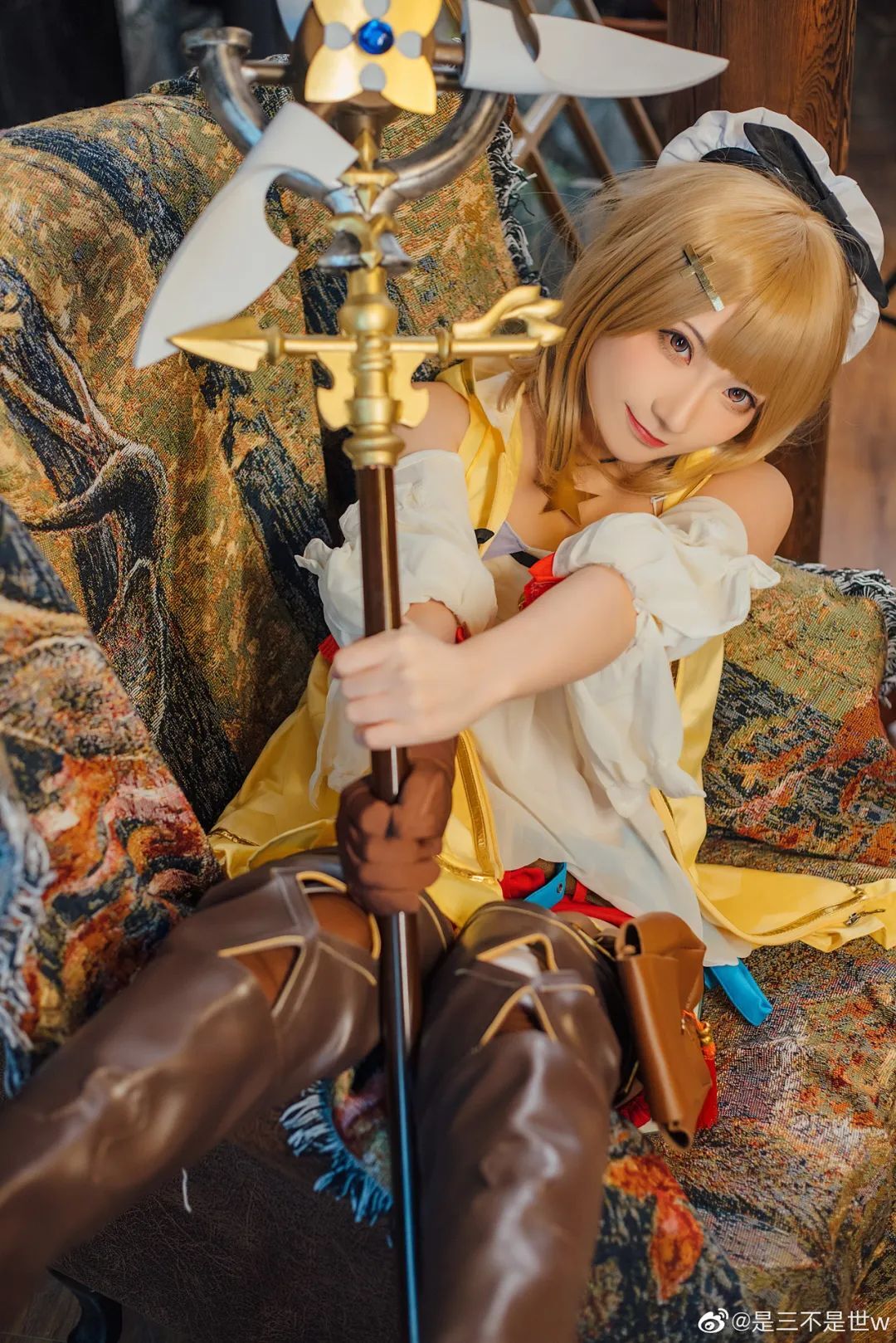 cosplay：莱莎的炼金工房  莱莎