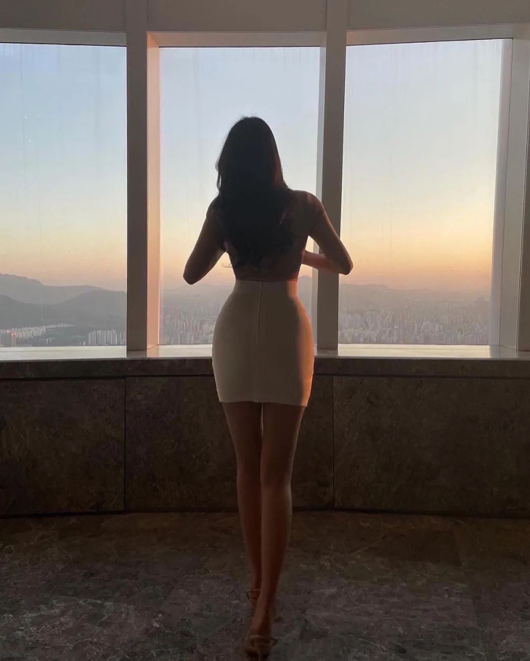 身高178，韩国健身女神，姐姐好美，这大长腿绝了！
